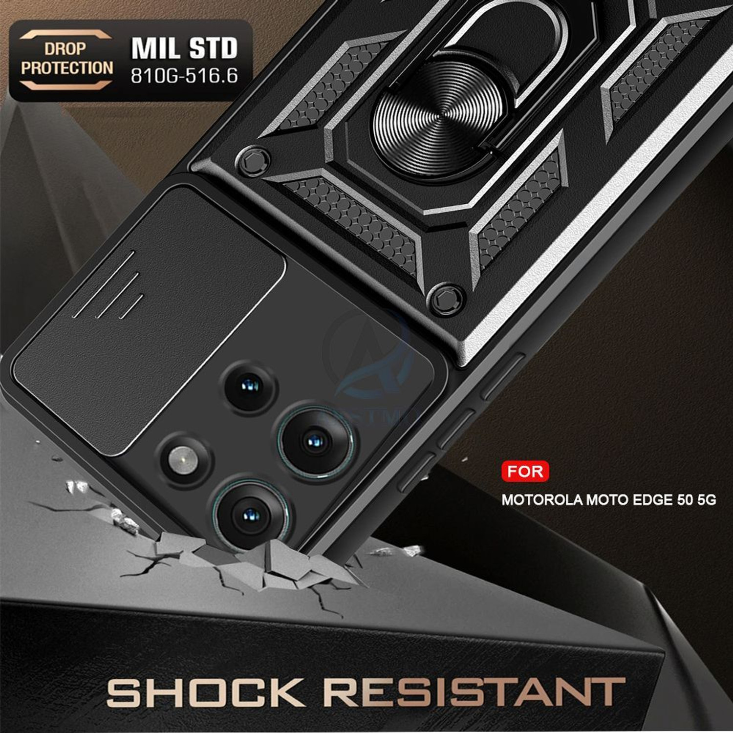Image of AESTMO Back Cover for Moto Edge 50 5G