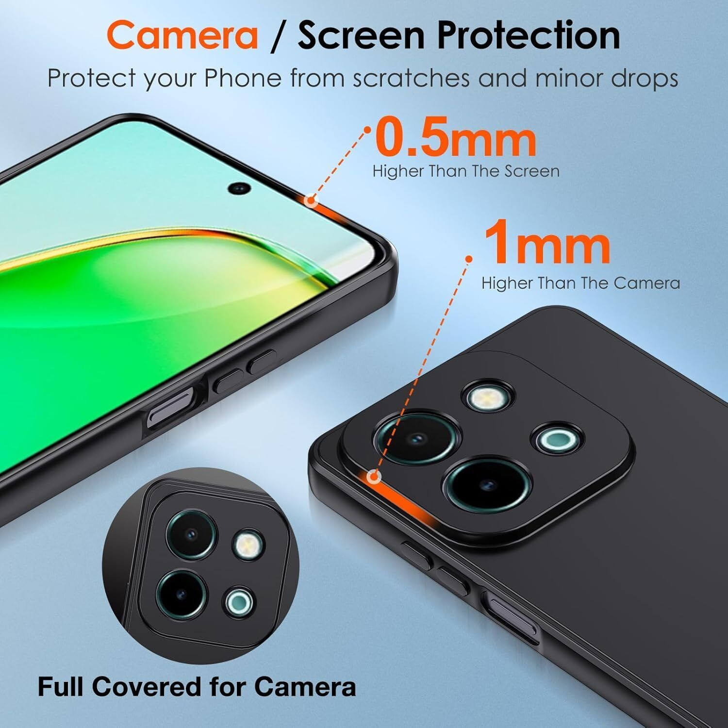 Image of Lustree Back Cover for vivo T5x 5G