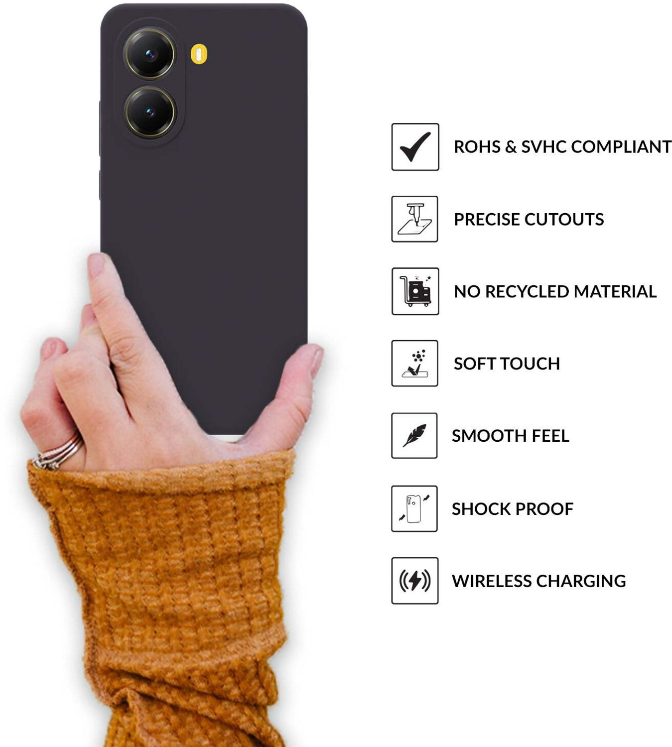 Image of Sprig Back Cover for POCO X7 Pro 5G, Poco X7 Pro 5G