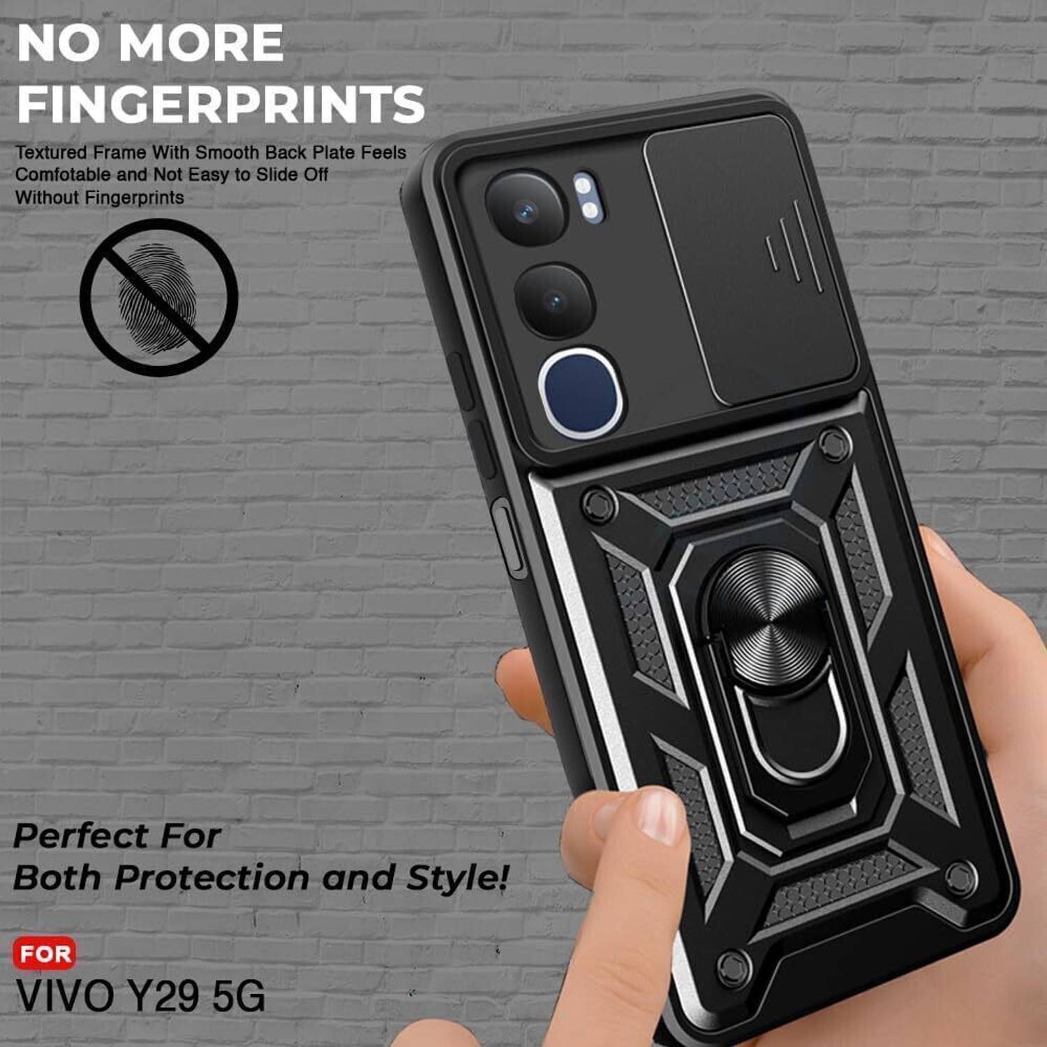 KIVANO LUXE Back Cover for Vivo Y29 5G - Image 3