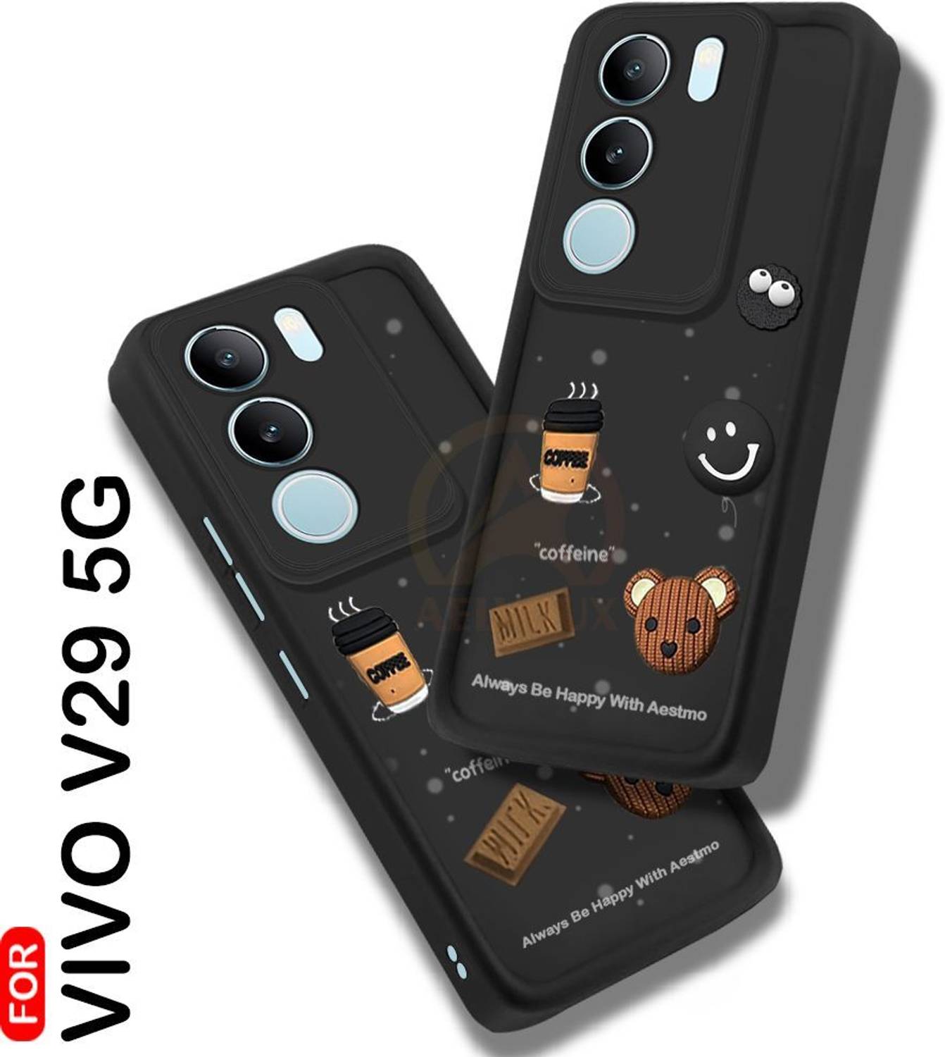 AelVouX Back Cover for vivo V29 5G
