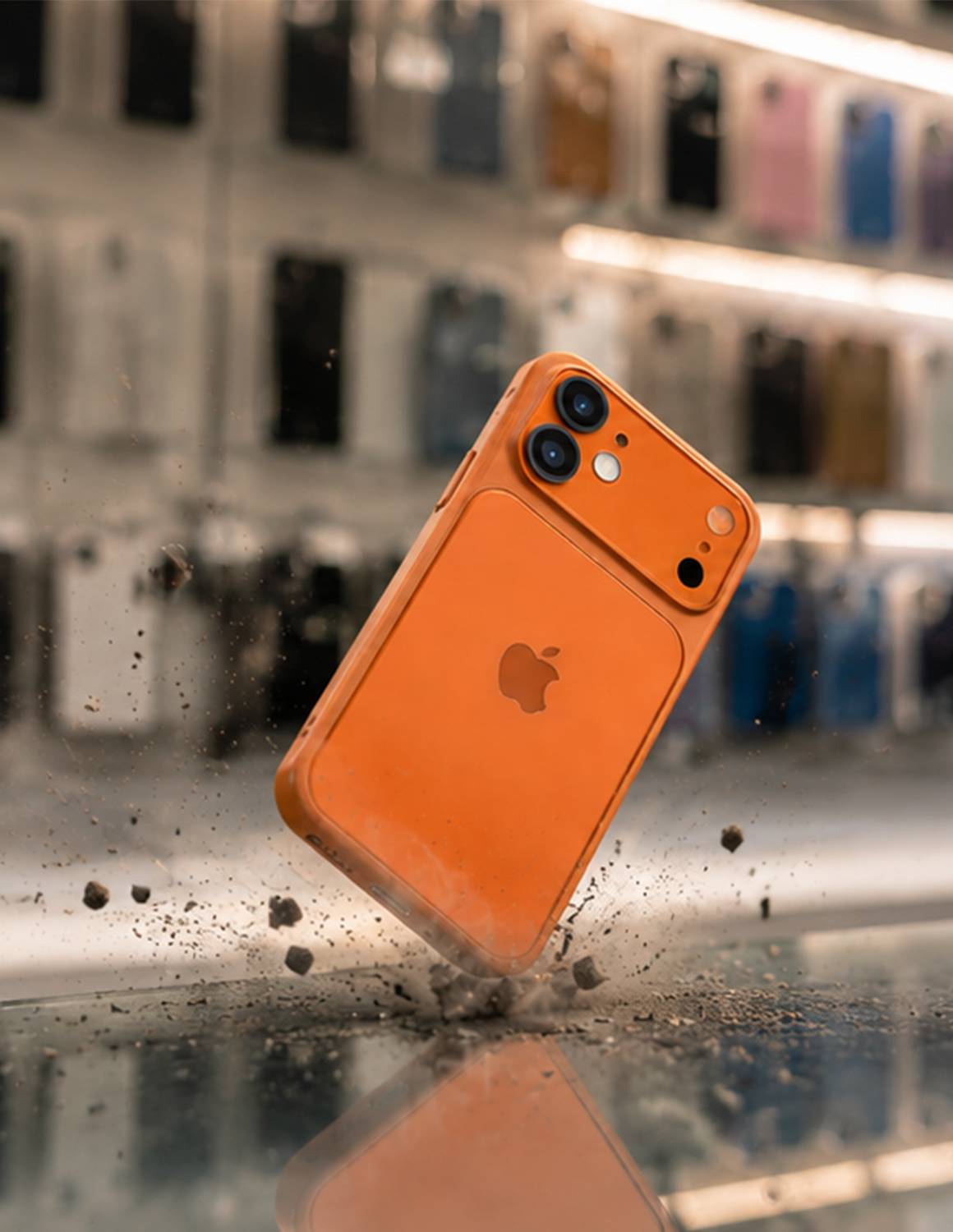 HANIRY Back Cover for iPhone 11 Orange - Image 3