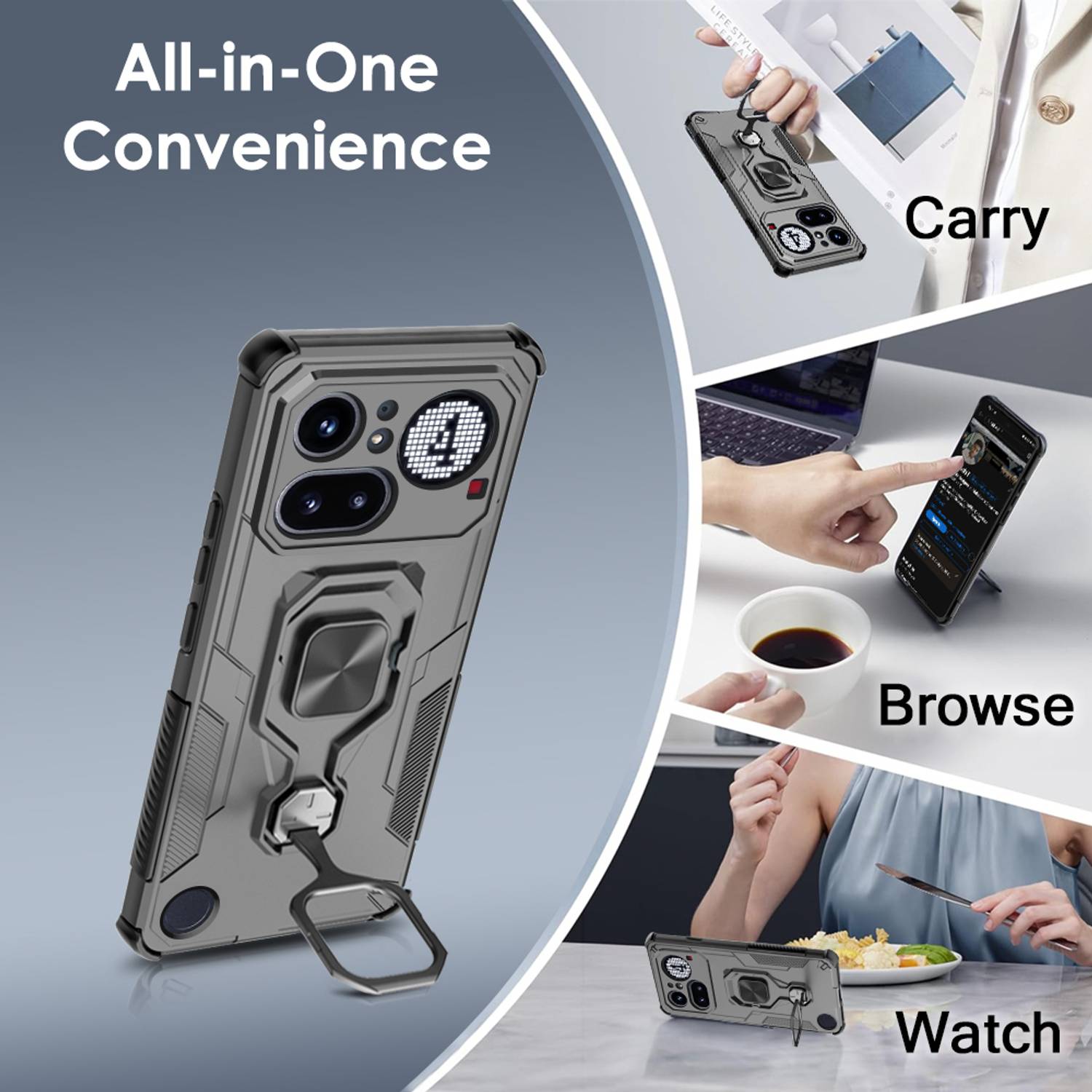 TheGiftKart Back Cover for Nothing Phone 4a Pro 5G - Image 3