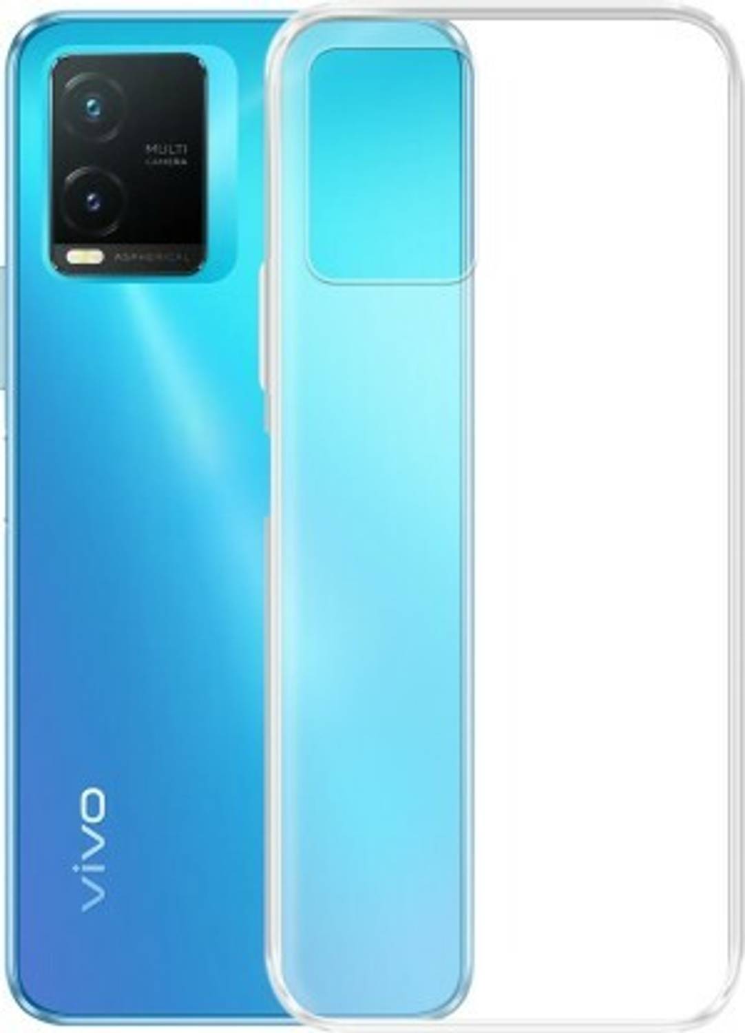 Aarov Back Cover for Vivo T1X