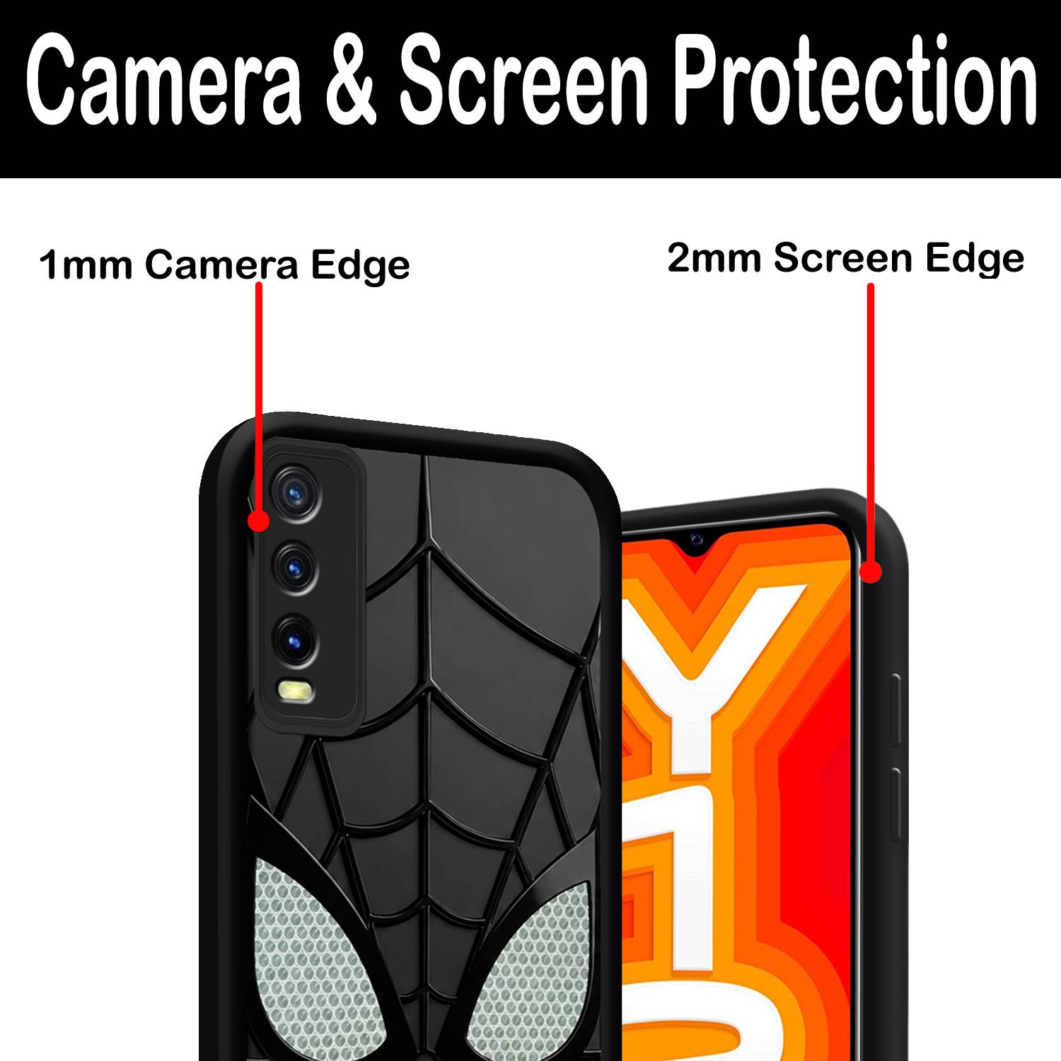 DefendX Back Cover for Vivo Y12S - Image 2