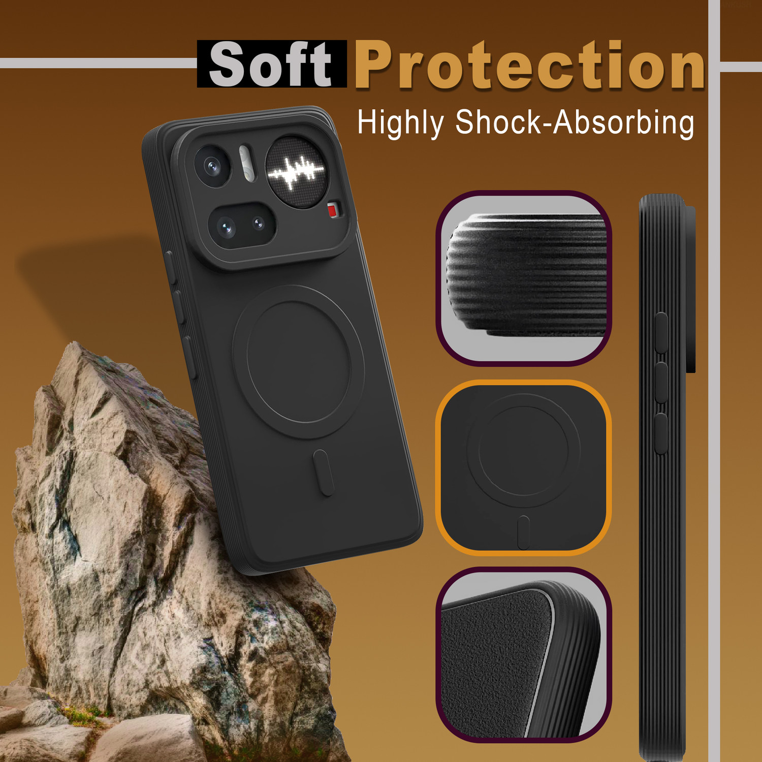 Image of GLOBAL NOMAD Back Cover for Nothing Phone (4a) PRO 5G