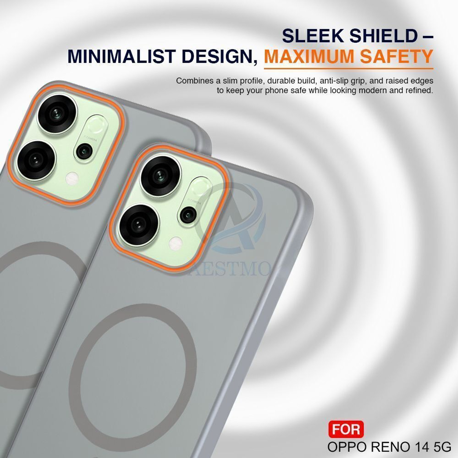 Image of AESTMO Back Cover for Oppo Reno 14 5G