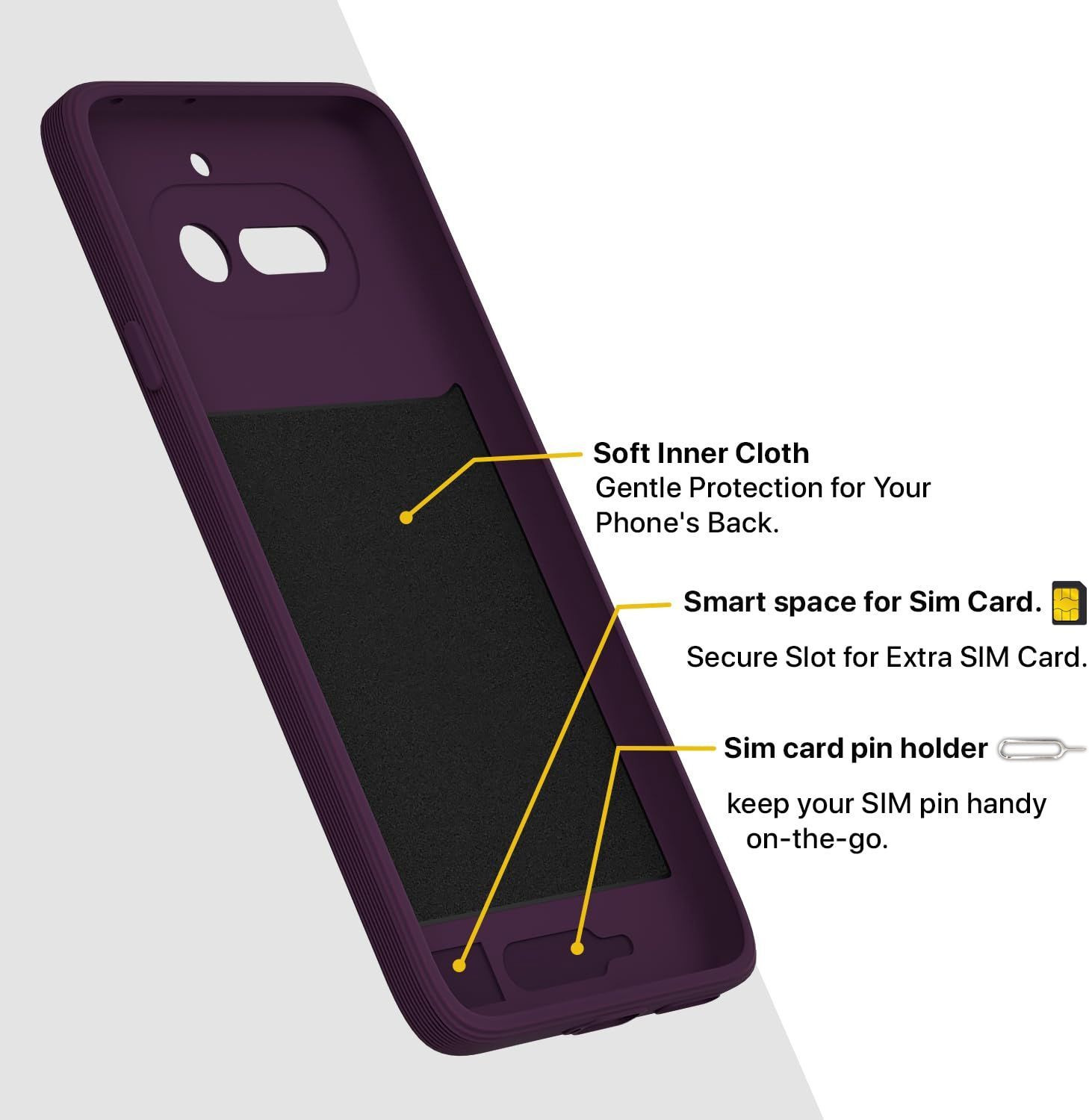 Image of My Thing! Back Cover for Nothing Phone 4a 5G, Mag-Safe Logo (Not Mag-Safe Compatible)