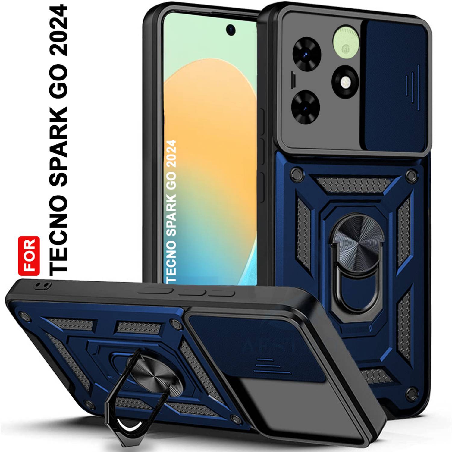 AESTMO Back Cover for Tenco Spark GO 2024