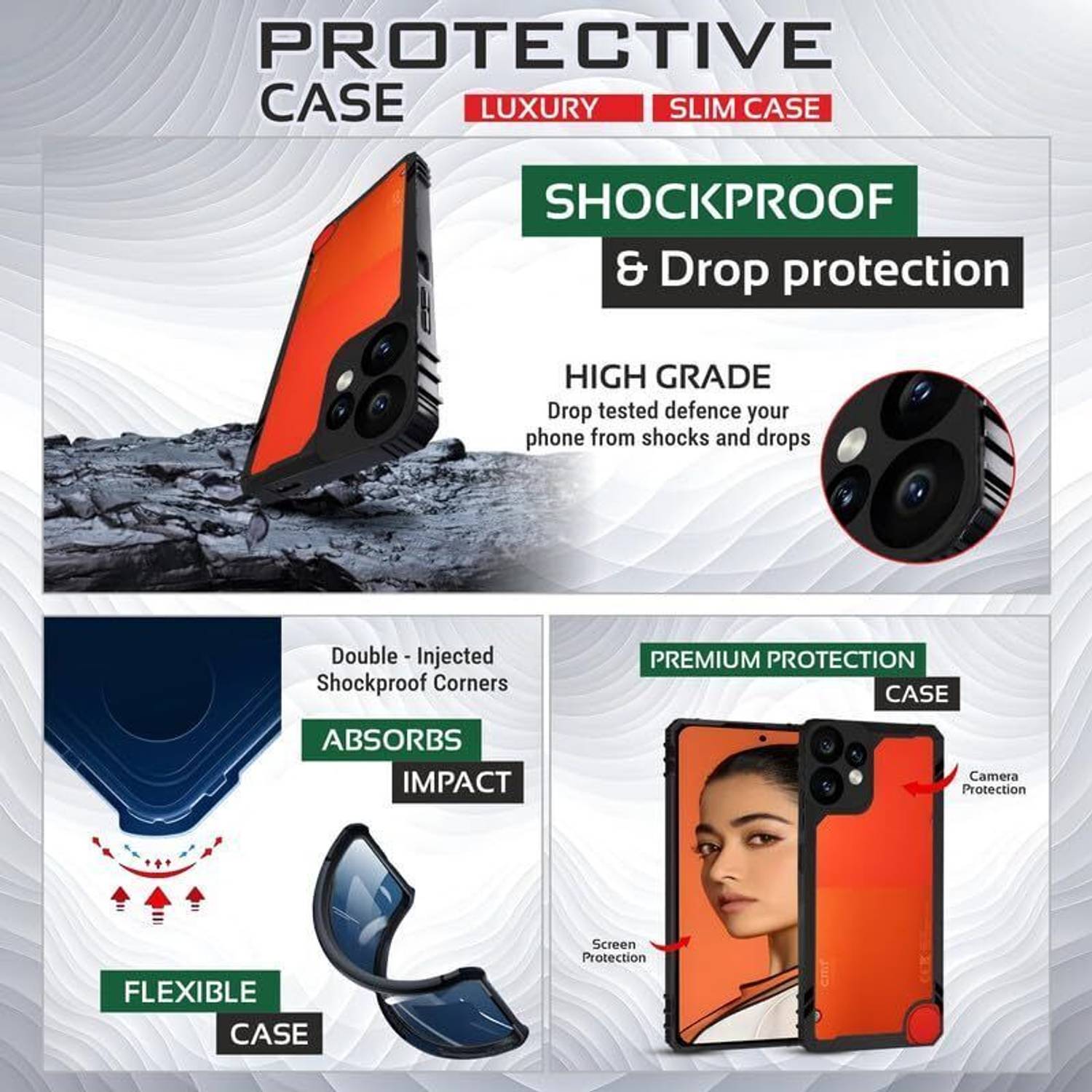 AIBEX Back Cover for CMF by Nothing Phone 2 Pro 5G |Transparent