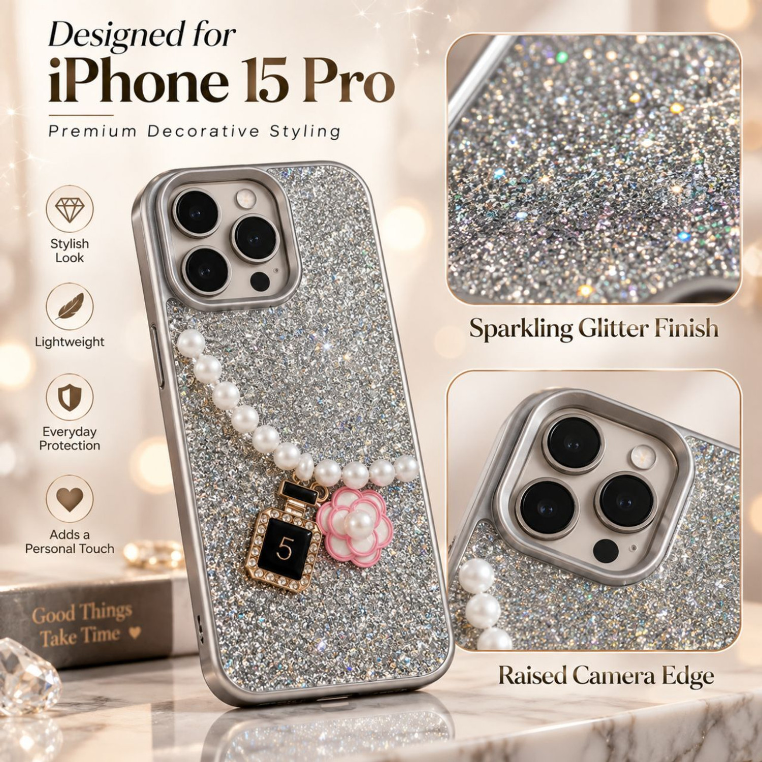 Image of shree divya Back Cover for Iphone 15 Pro