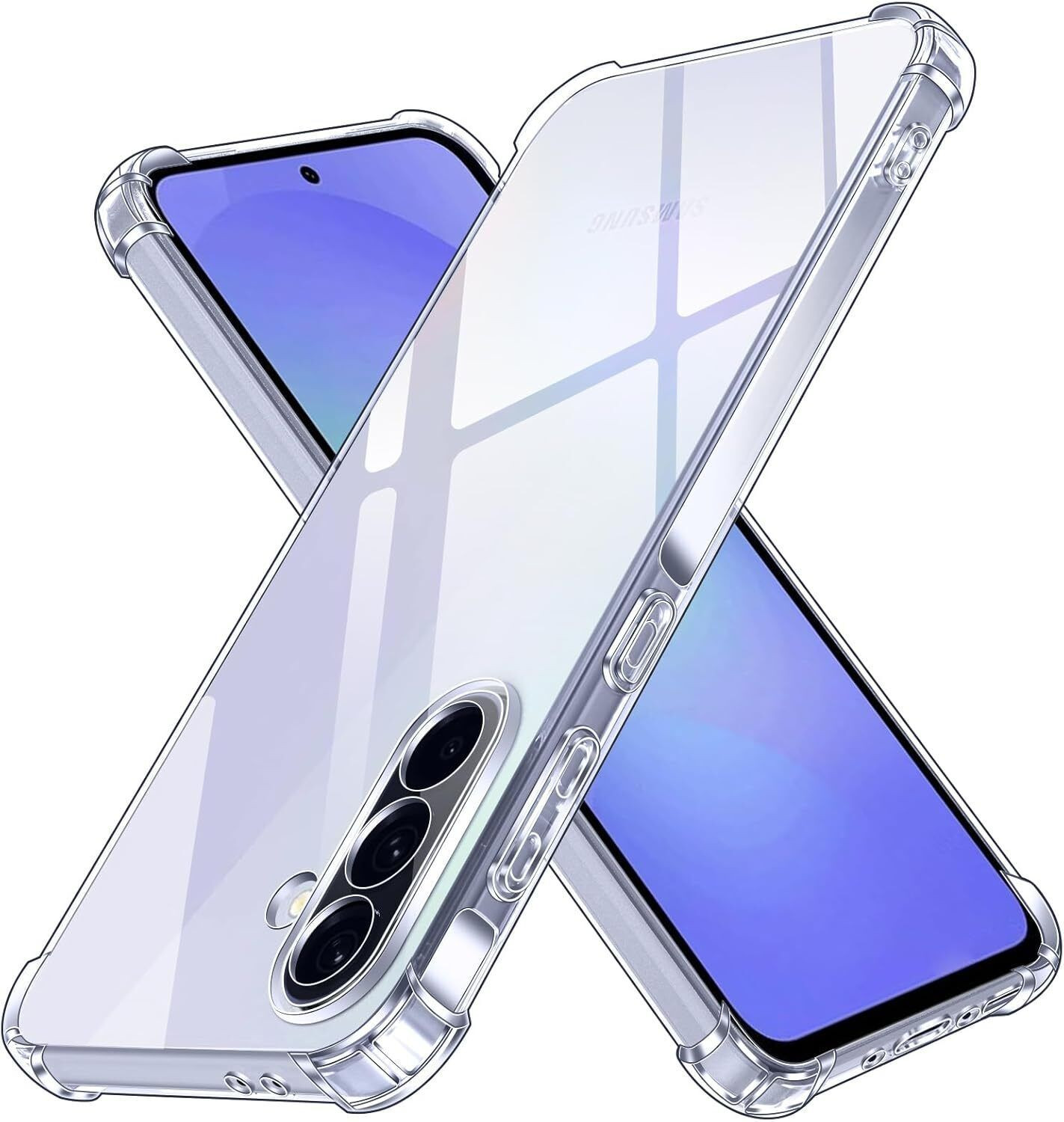 Image of JASH Back Cover for Samsung Galaxy A36 5G Bumper Silicon Transparent Case