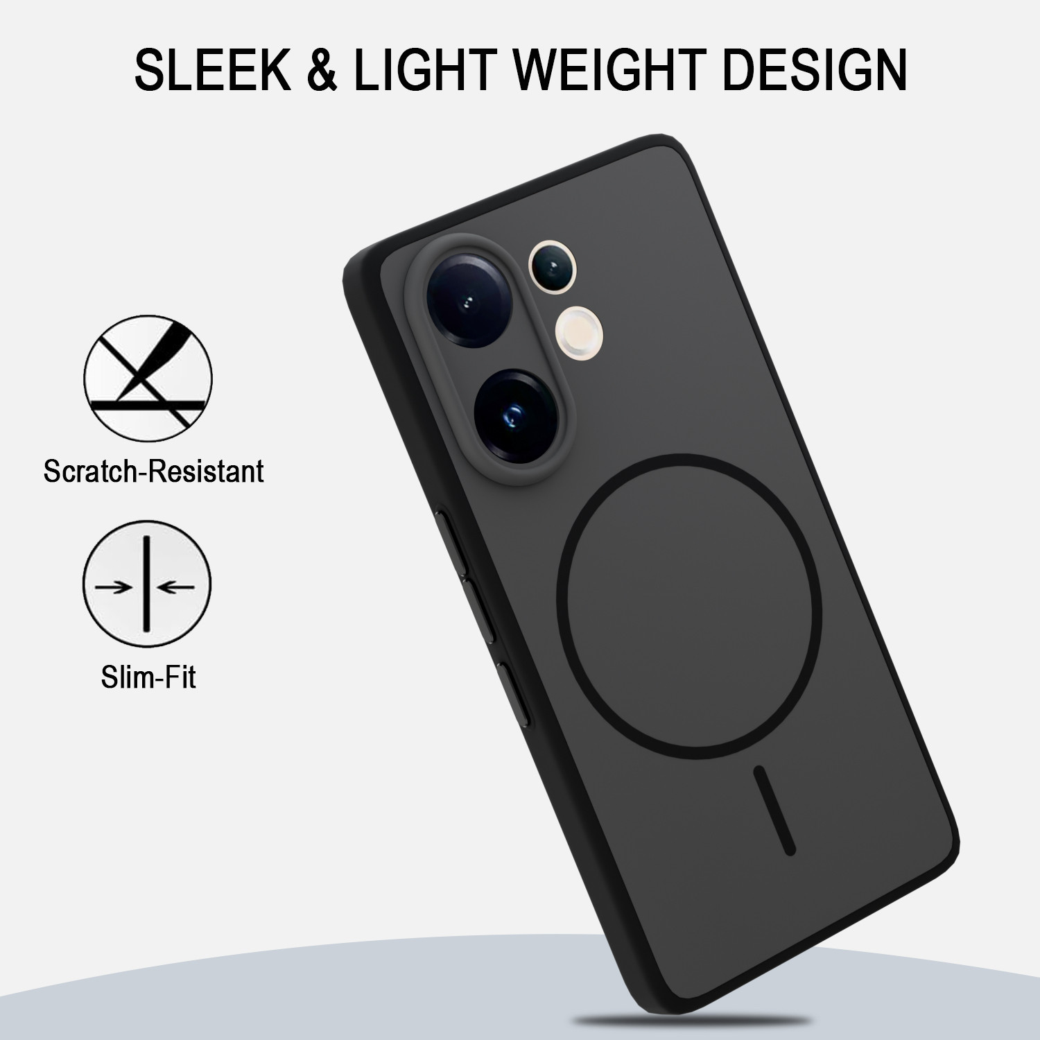 Image of KartV Back Cover for Vivo T4 Pro 5G