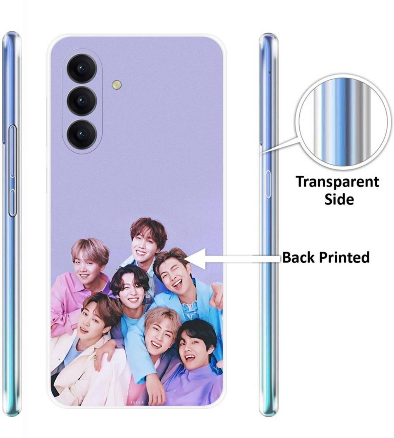 PHONE WALEY.COM Back Cover for Samsung Galaxy M16 5G, BTS,bts,BTS