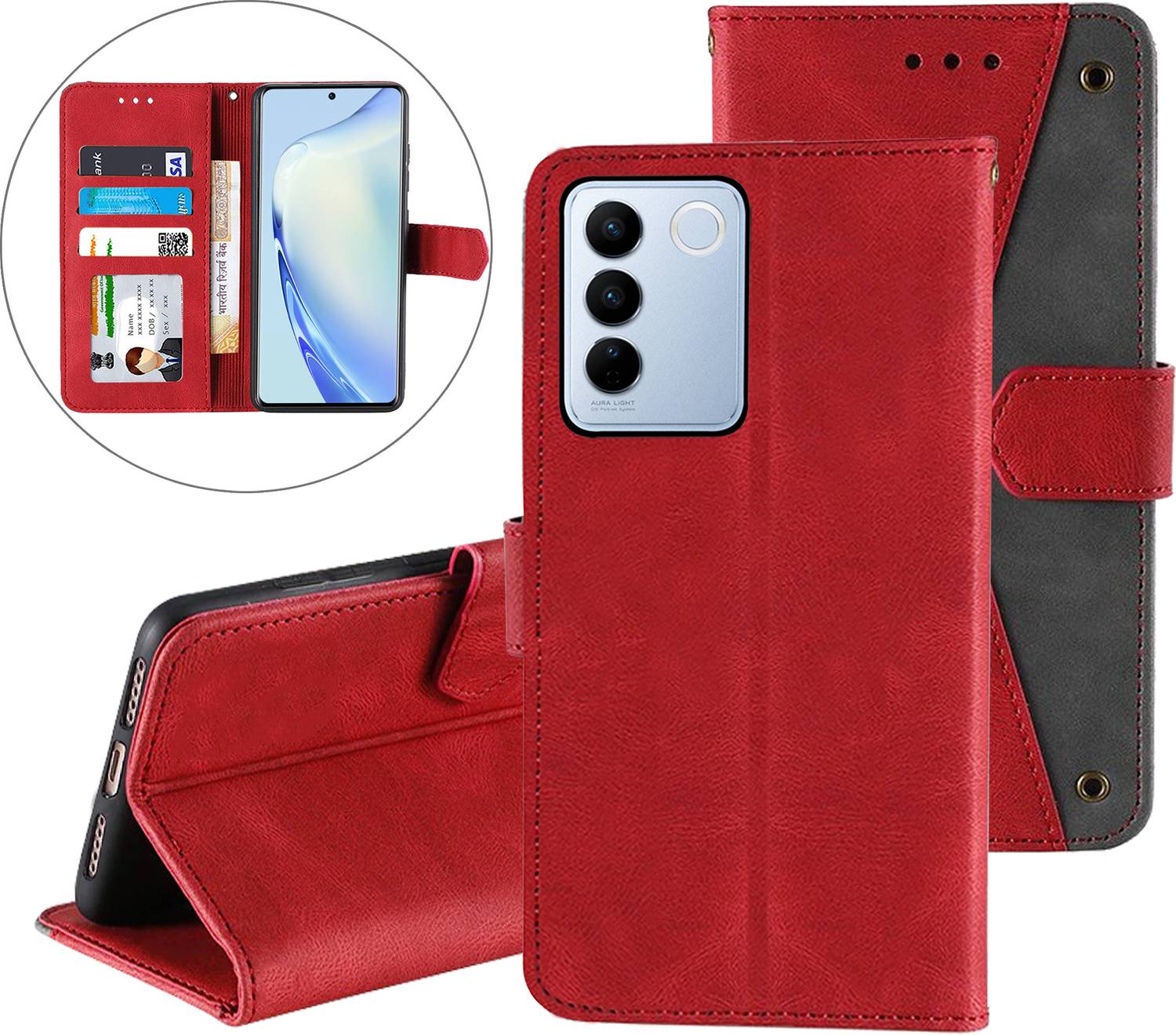 Autofocus Back Cover for Vivo V27 5G