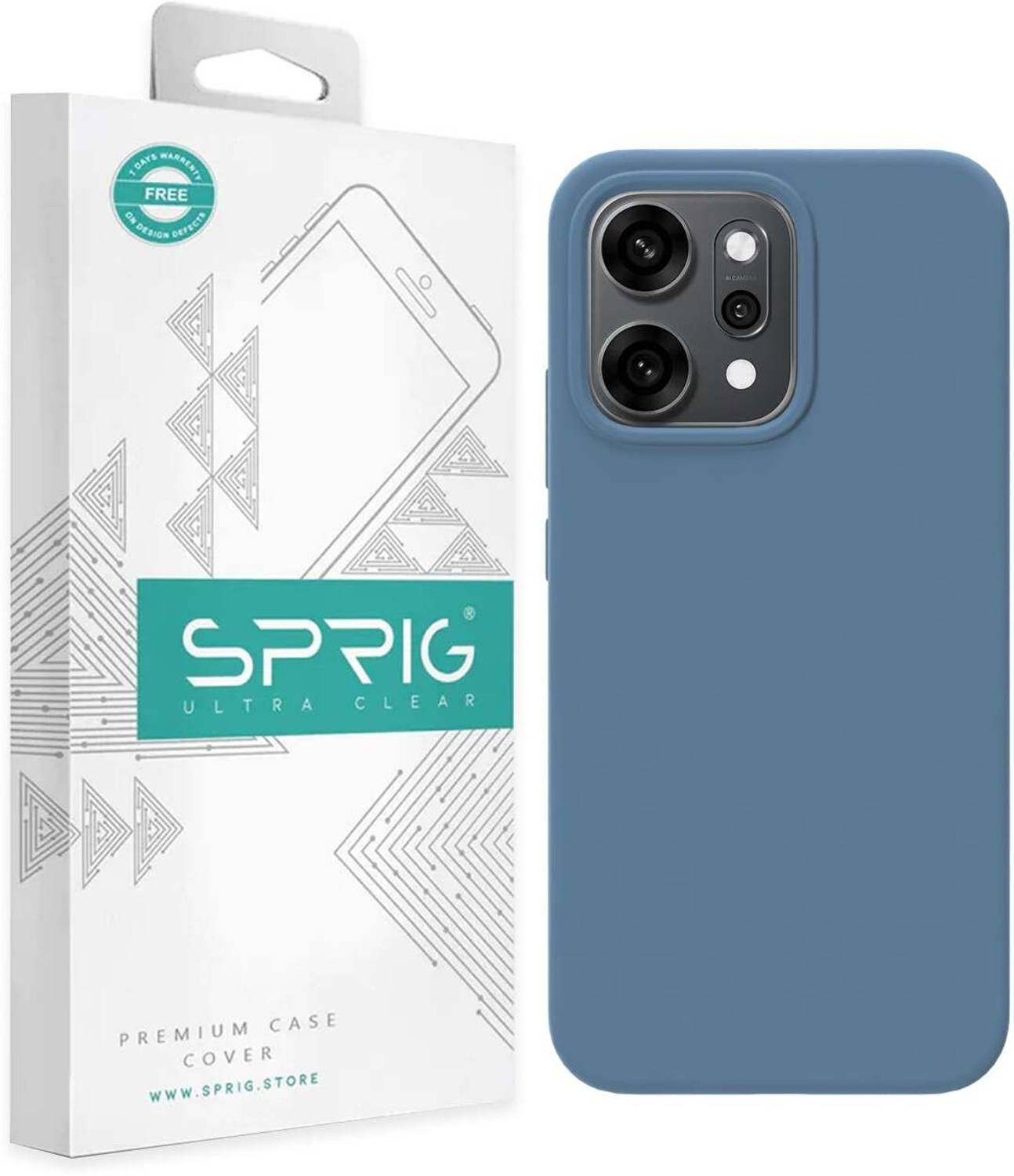 Sprig Back Cover for OPPO Reno 14 5G Blue - Image 1