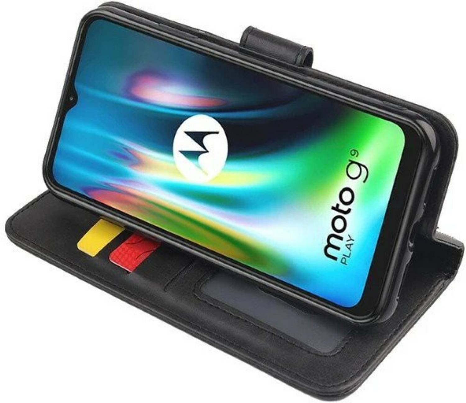 Slugabed Motorola Moto G9 Leather Back Cover - Image 3