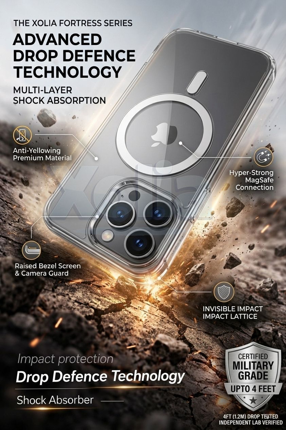 Image of Xolia Back Cover for Motorola Edge 70 5G