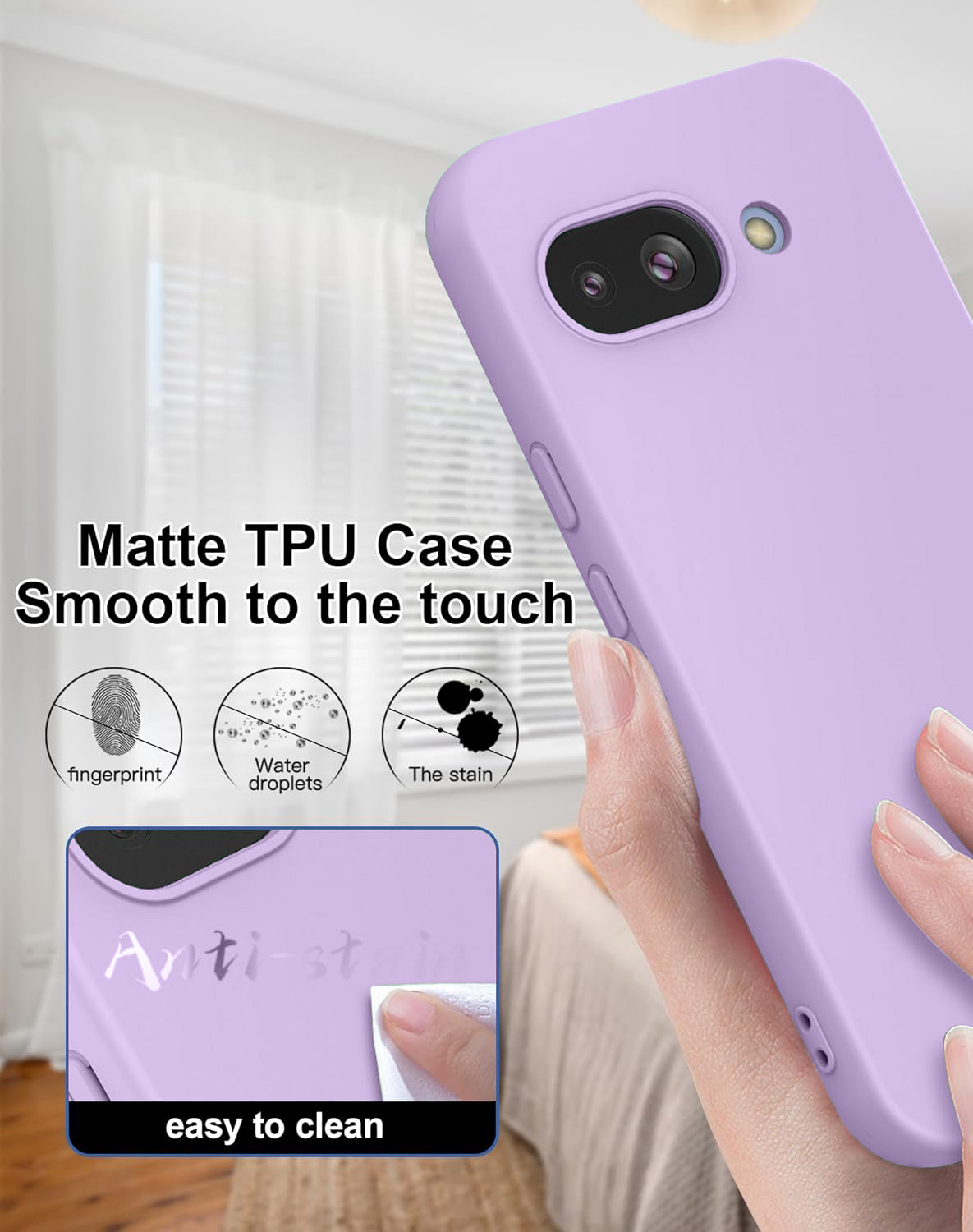Image of MOBILOVE Back Cover for Google Pixel 9a