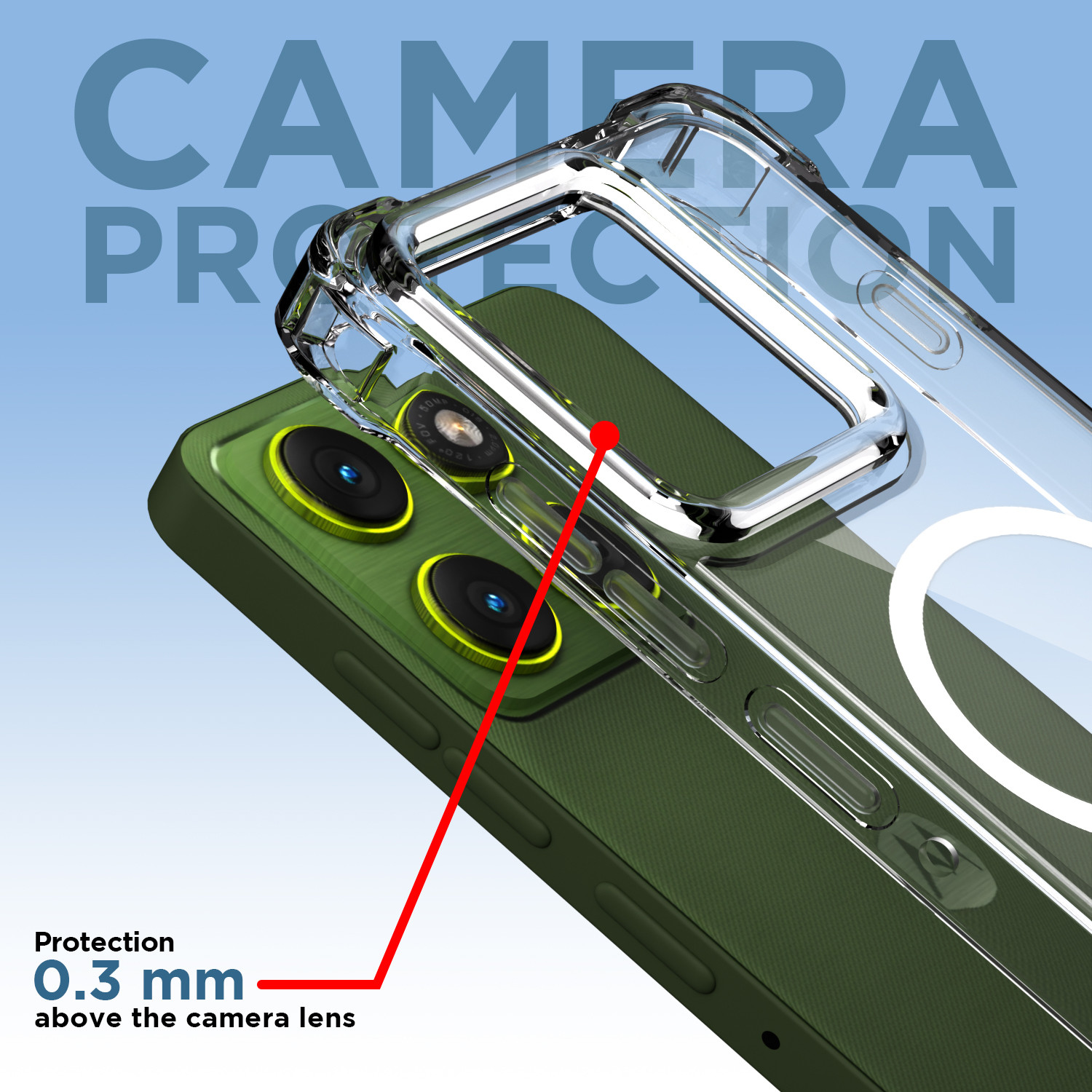 Image of GLOBAL NOMAD Back Cover for Motorola Moto Edge 70 5G