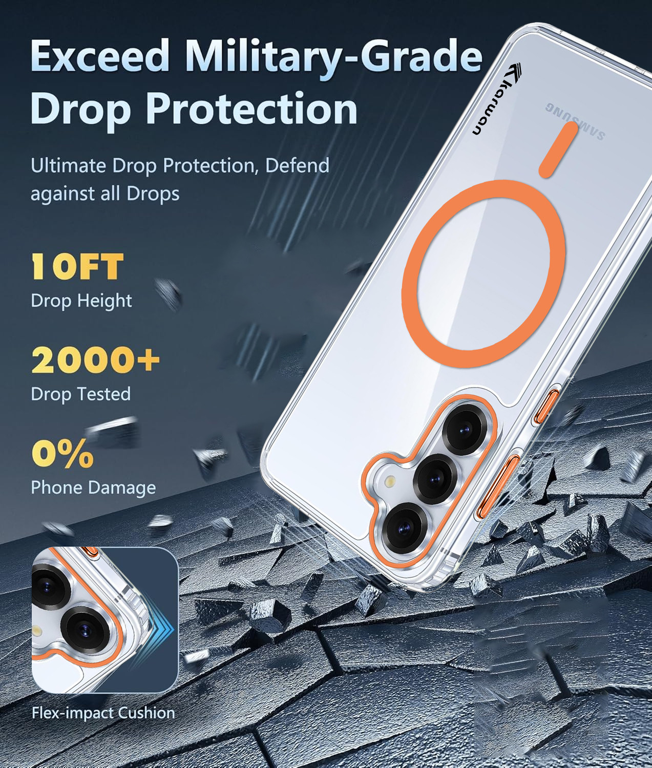Image of KARWAN Back Cover for Samsung Galaxy S24