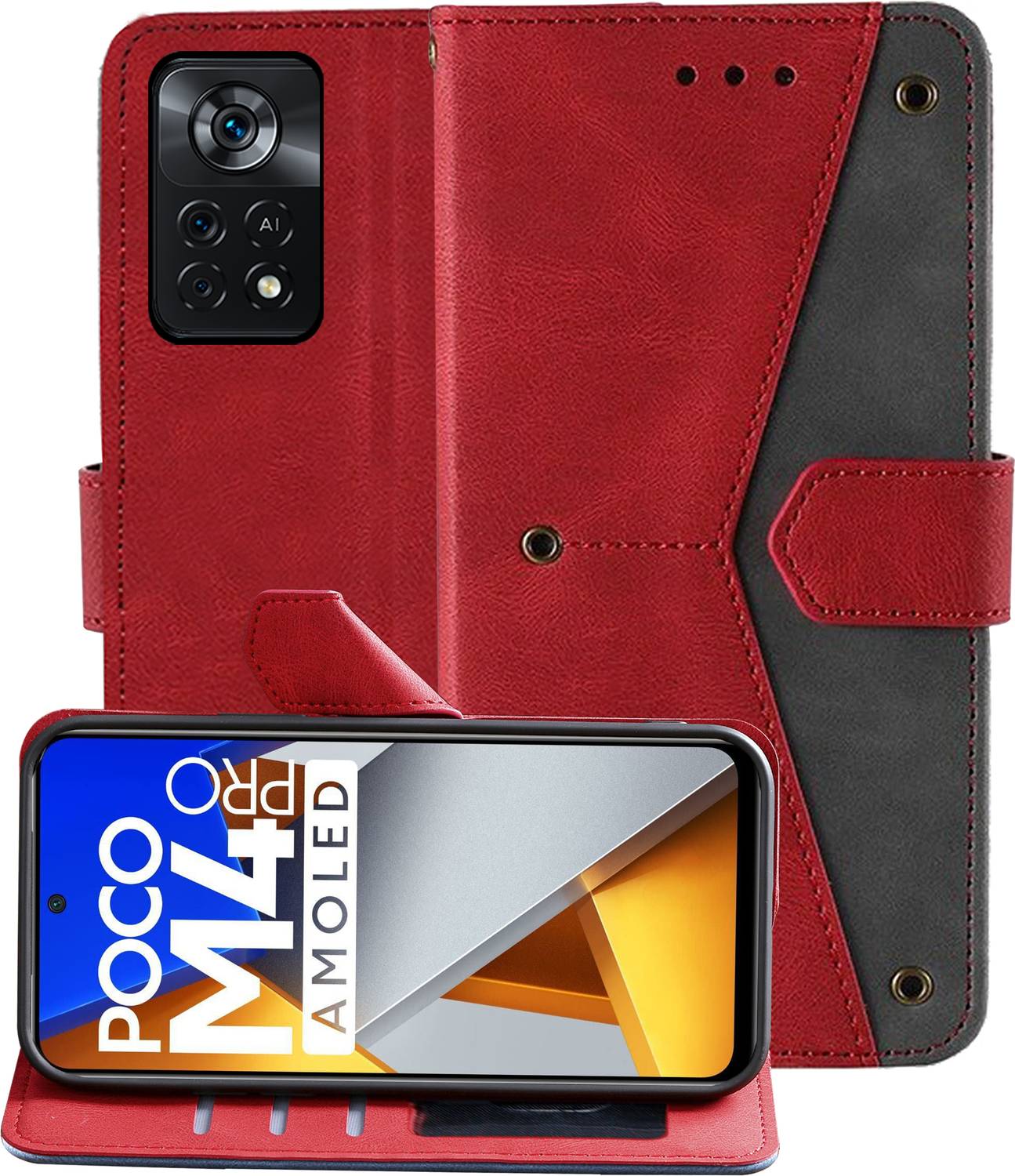 Autofocus Back Cover for Poco M4 Pro