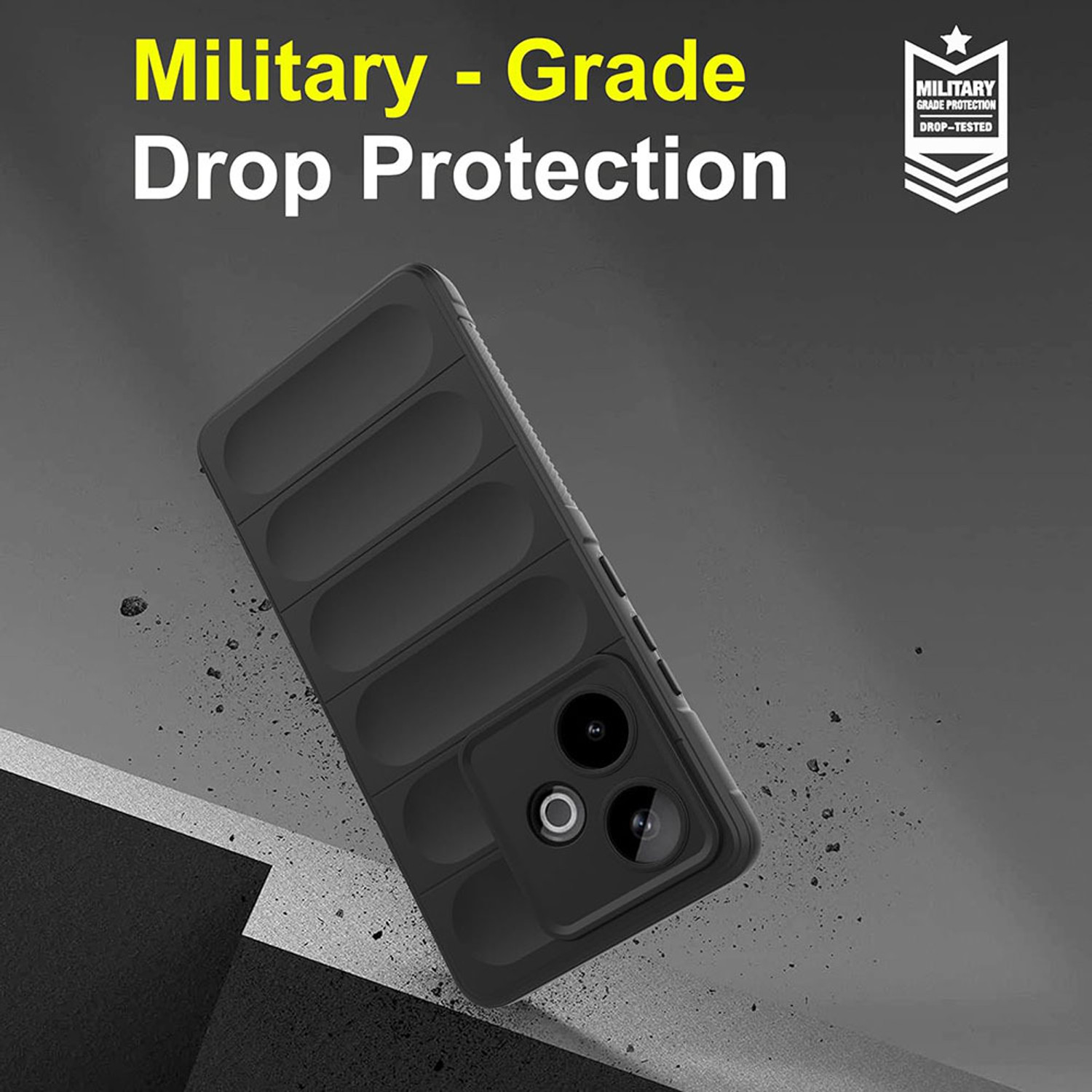 Image of Casotec Back Cover for Realme GT 7 5G, Realme GT 7T 5G