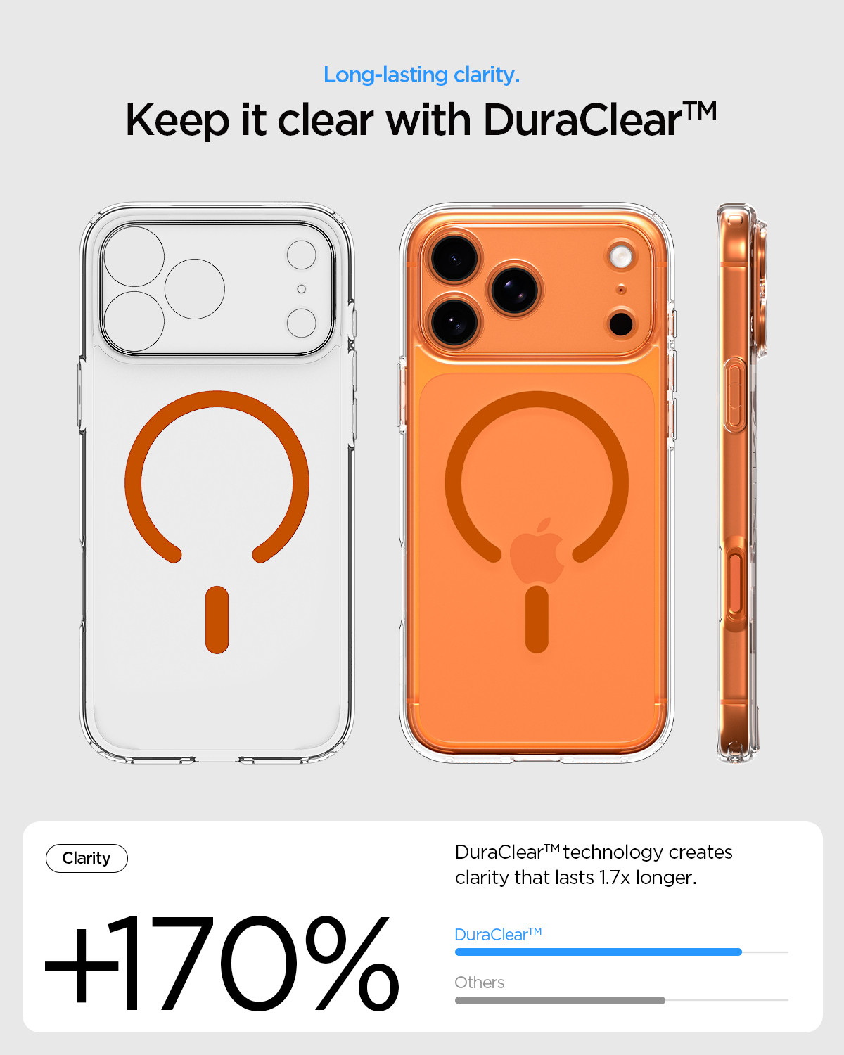 Image of Spigen Ultra Hybrid MagFit Back Cover for iPhone 17 Pro, Apple iPhone 17 Pro