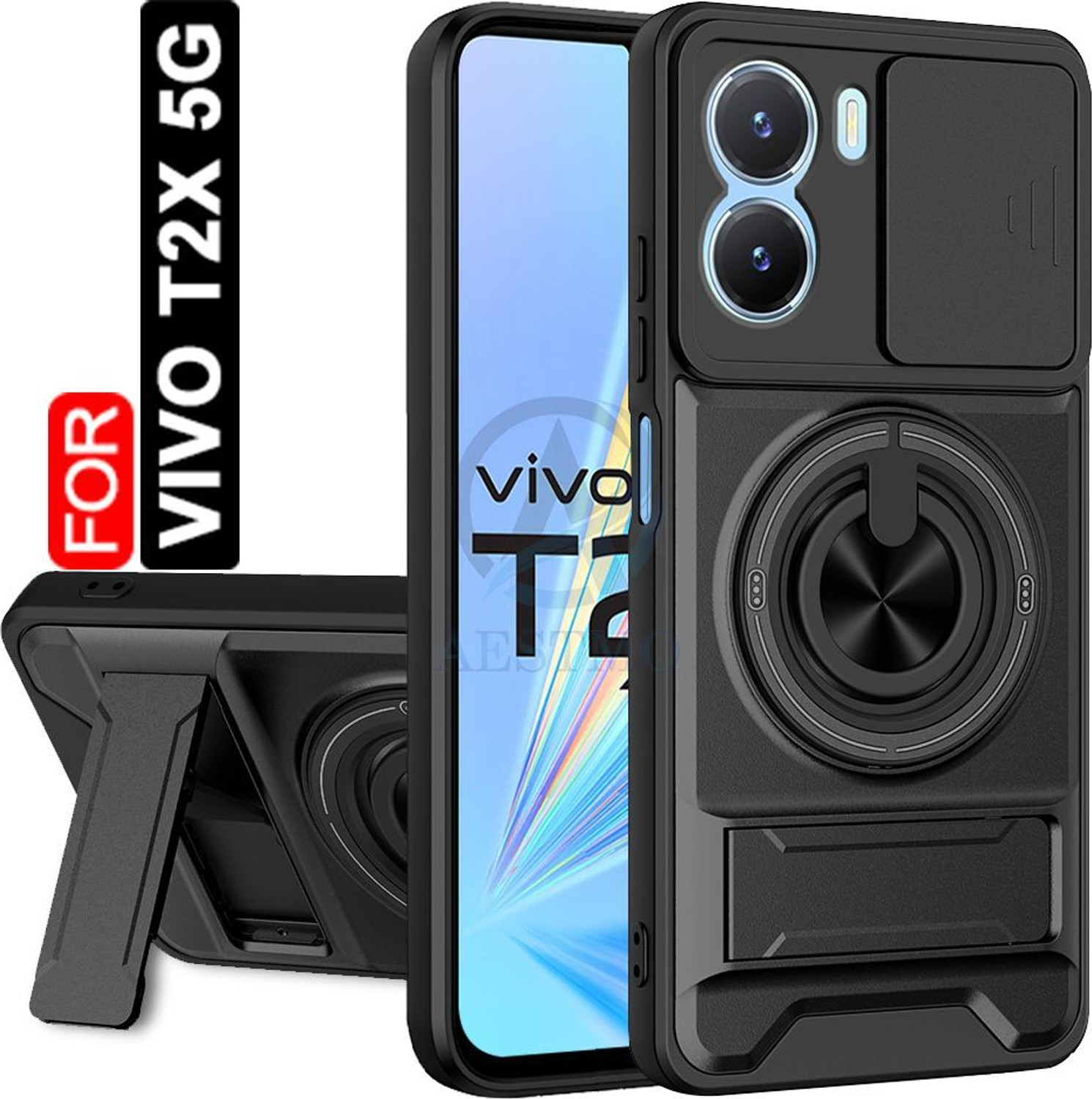 Image of AESTMO Back Cover for Vivo T2X 5G