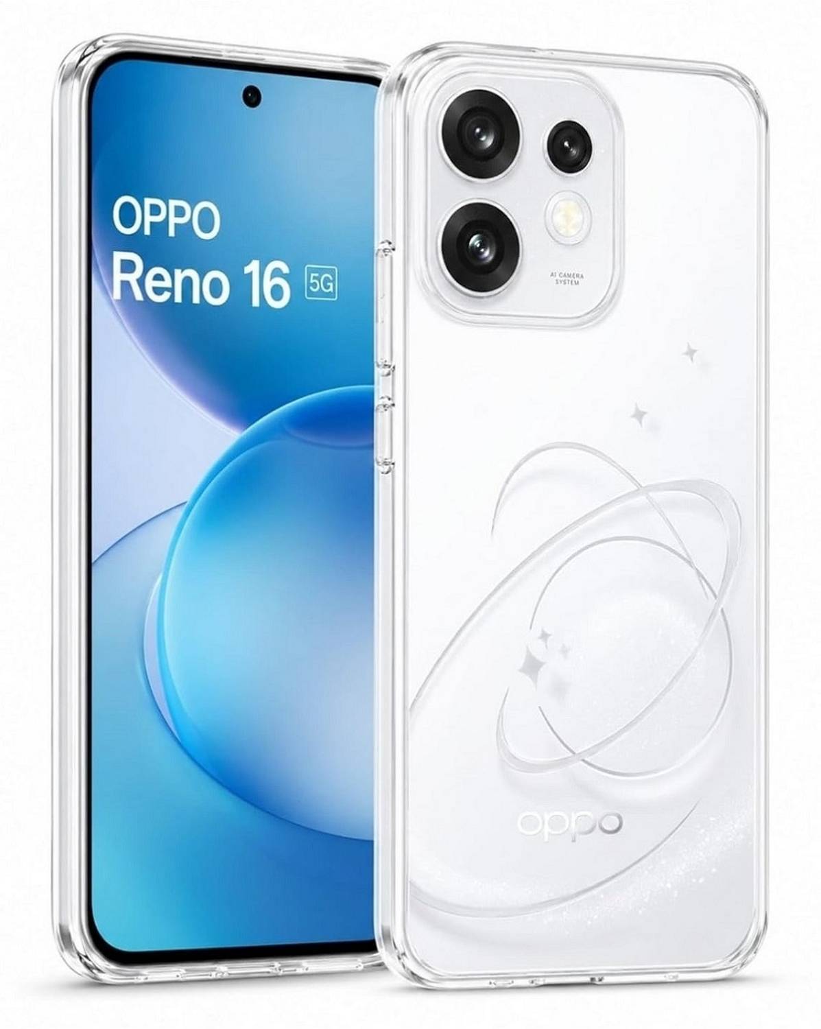 AKSHUD Back Cover for OPPO Reno16 5G