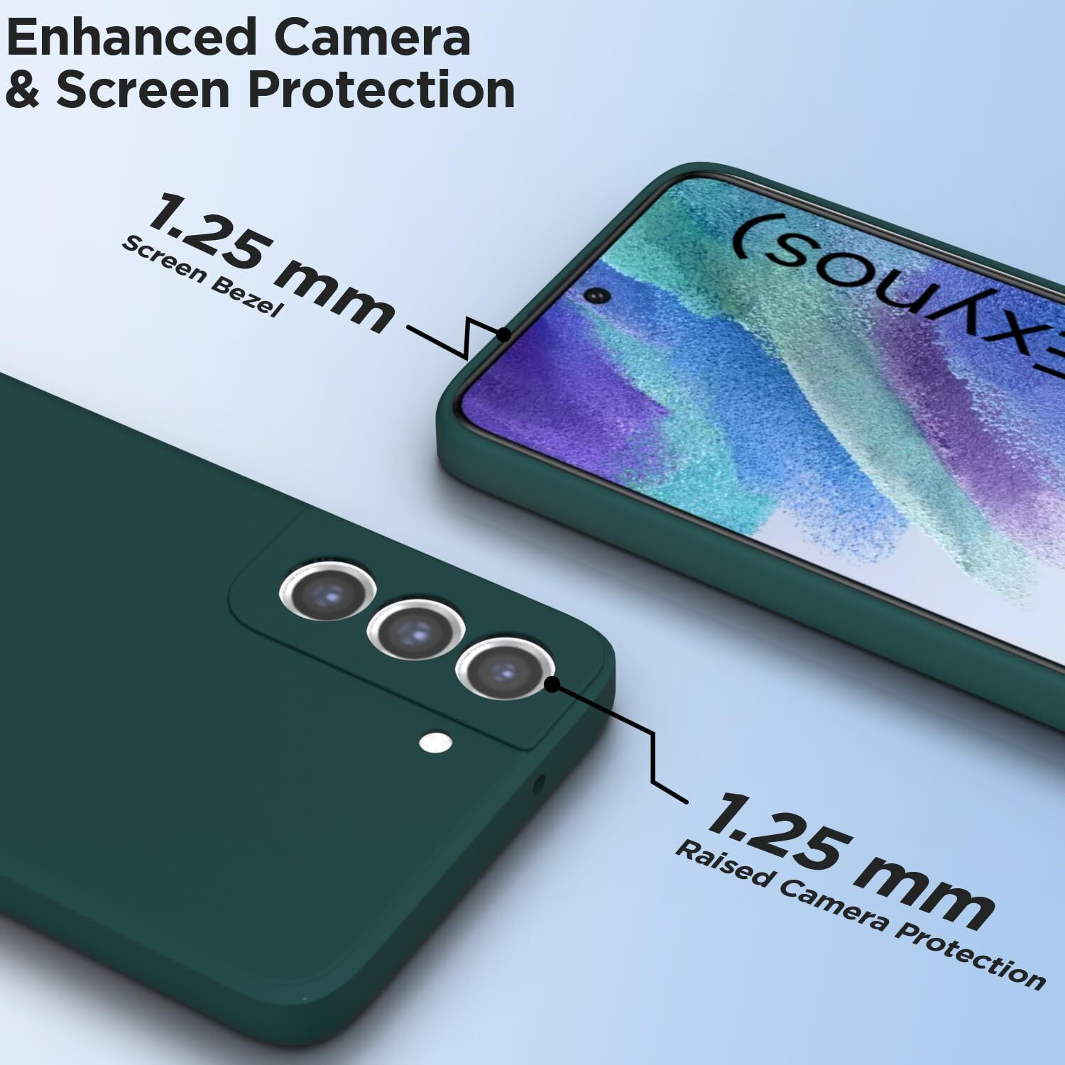 Image of Pikkme Back Cover for Samsung Galaxy S21 FE 5G