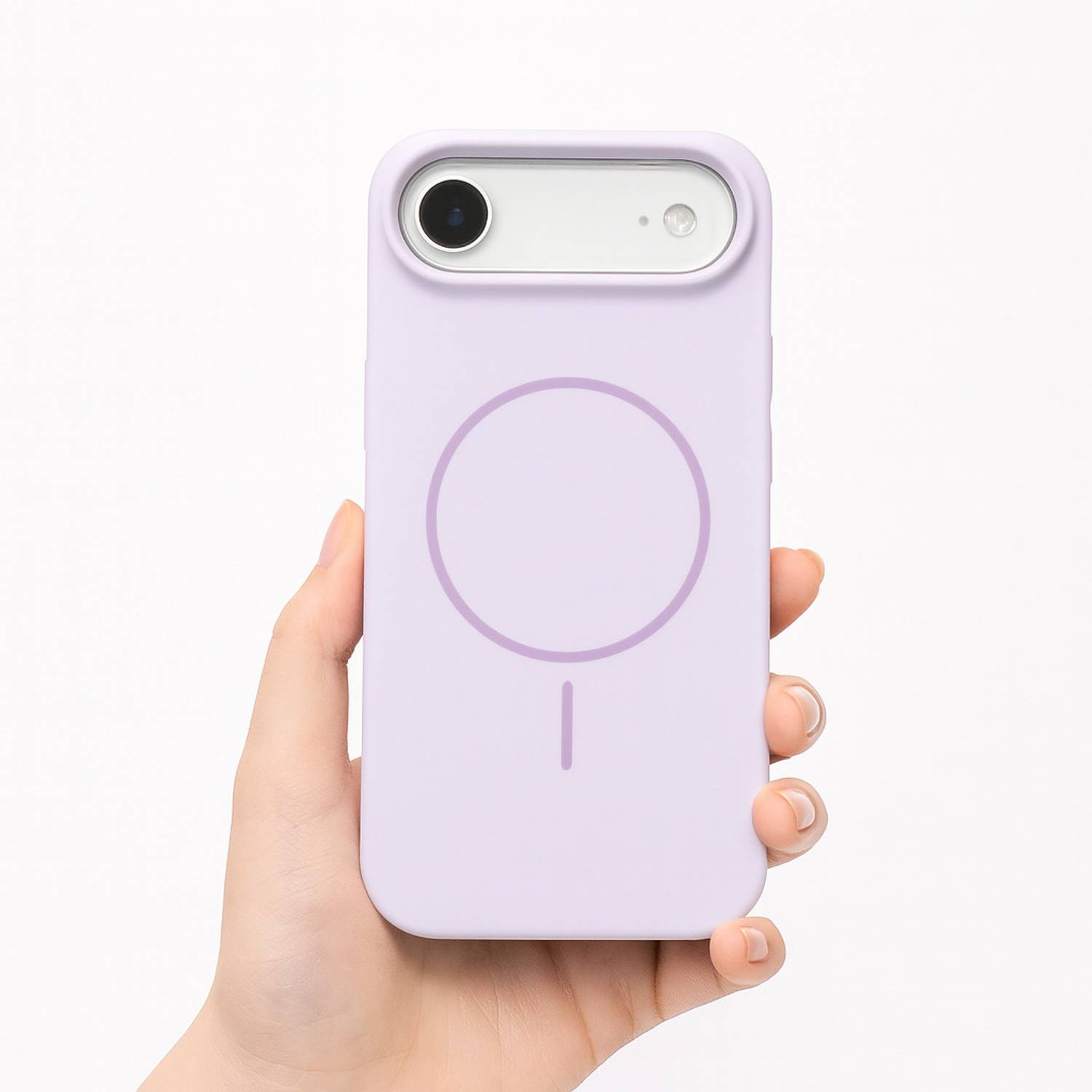 AGRONA Back Cover for Apple iPhone 17 Air | Premium Silicone MagSafe Compatible Shockproof Case