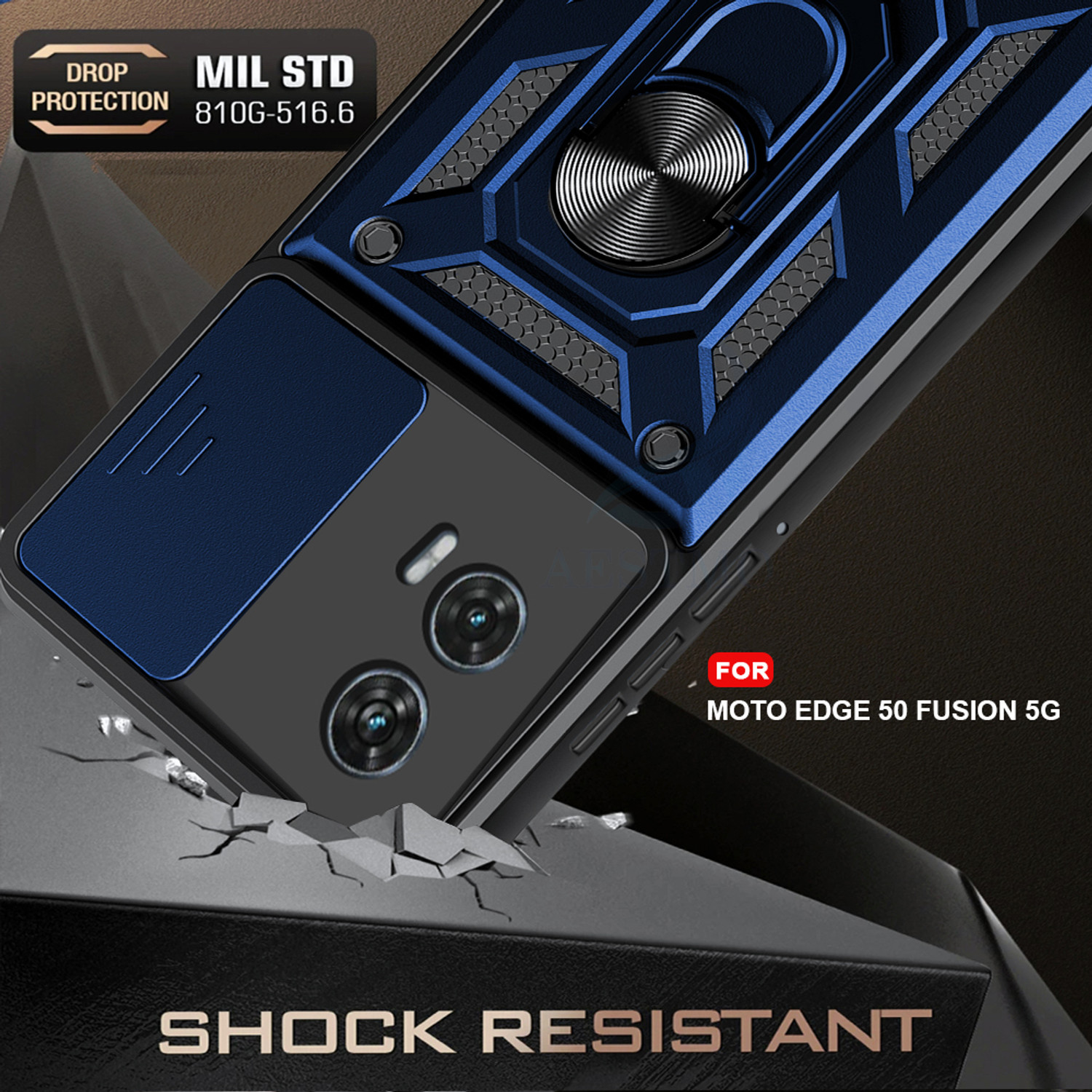 Image of AelVouX Back Cover for MOTOROLA Edge 50 Fusion