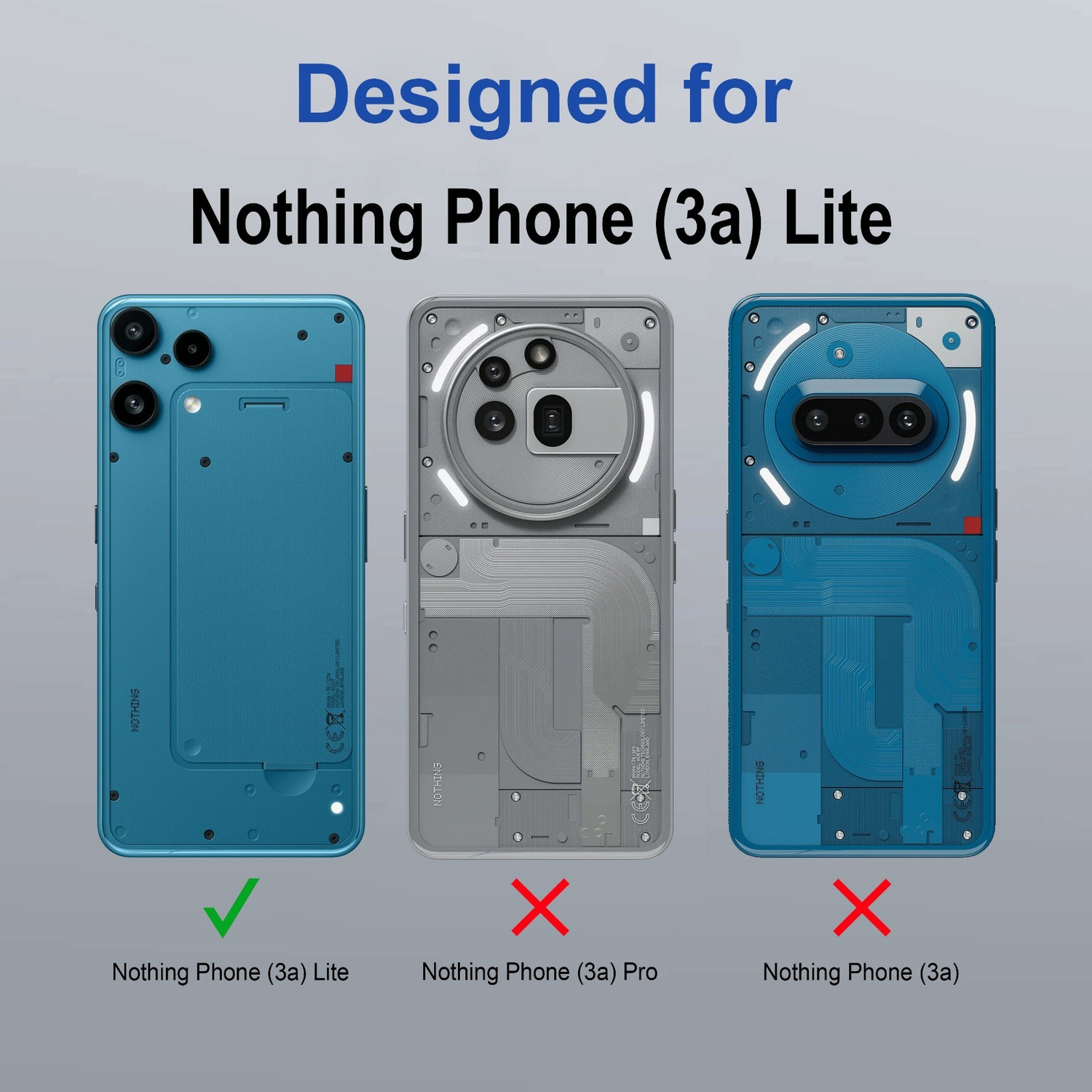 Image of GLOBAL NOMAD Back Cover for Nothing Phone 3a Lite