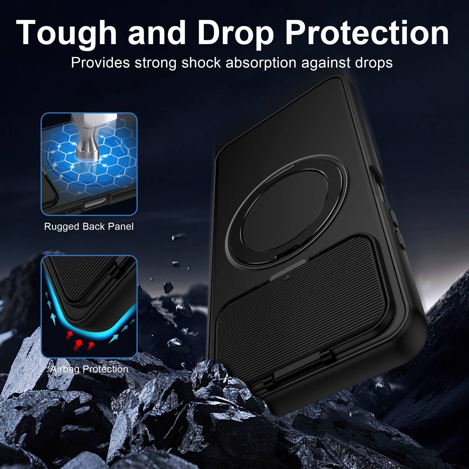 KWINE Case for Realme P4 Power 5G Black - Image 3