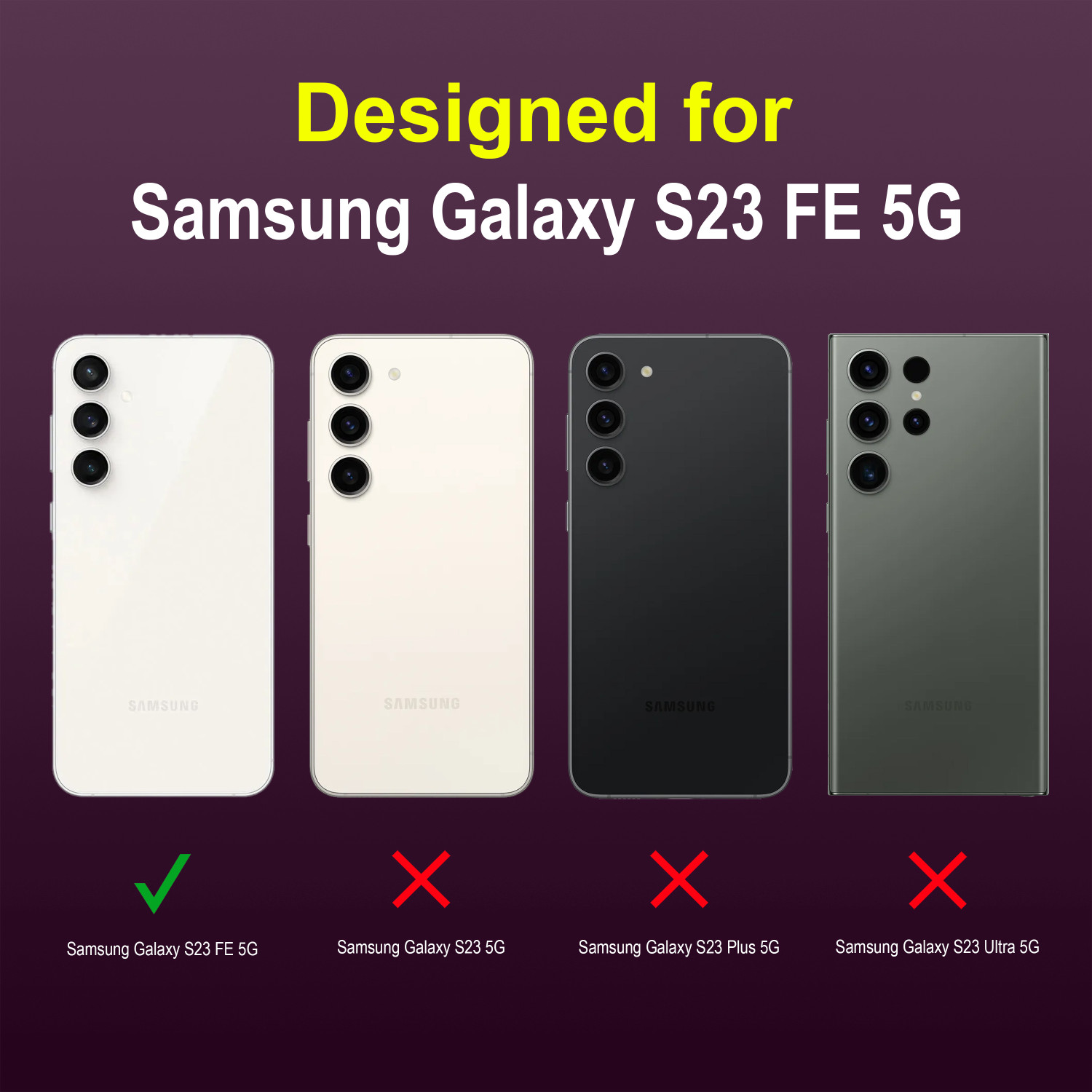 Image of GLOBAL NOMAD Back Cover for Samsung Galaxy S23 FE