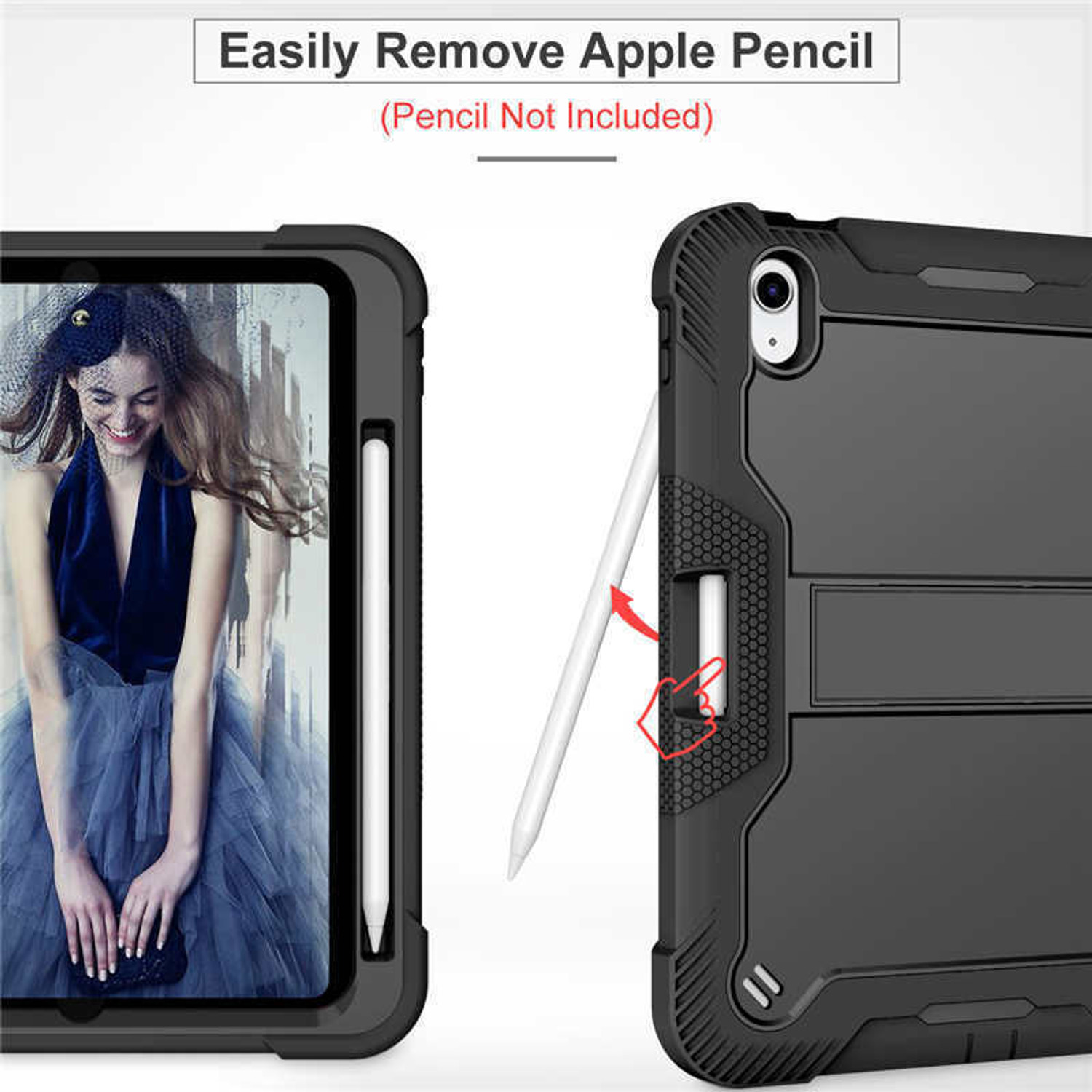 Image of HITFIT Back Cover for iPad (A16) 11th Generation 11 Inch 2025 / ipad 10th Generation Case 2022