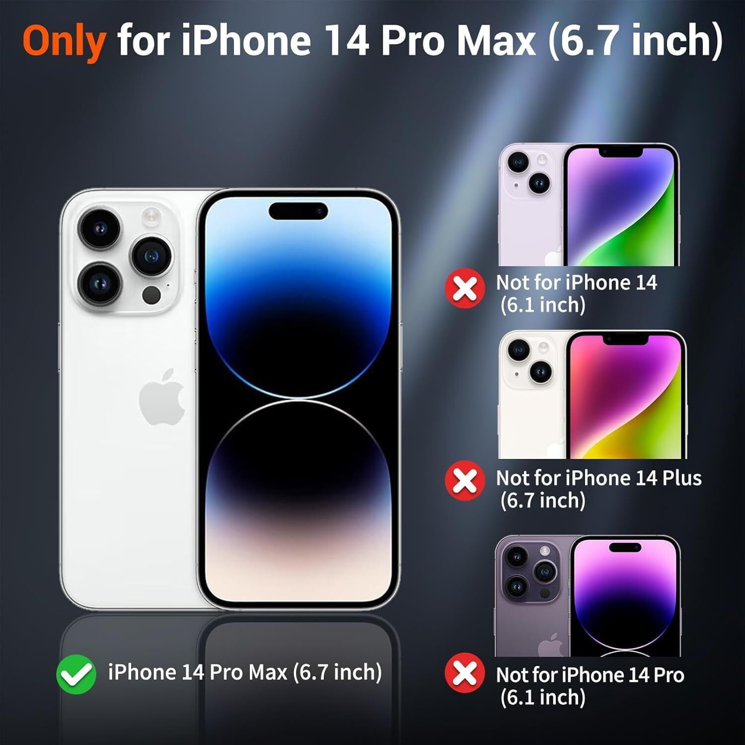Image of AIBEX Back Cover for Apple iPhone 14 Pro Max