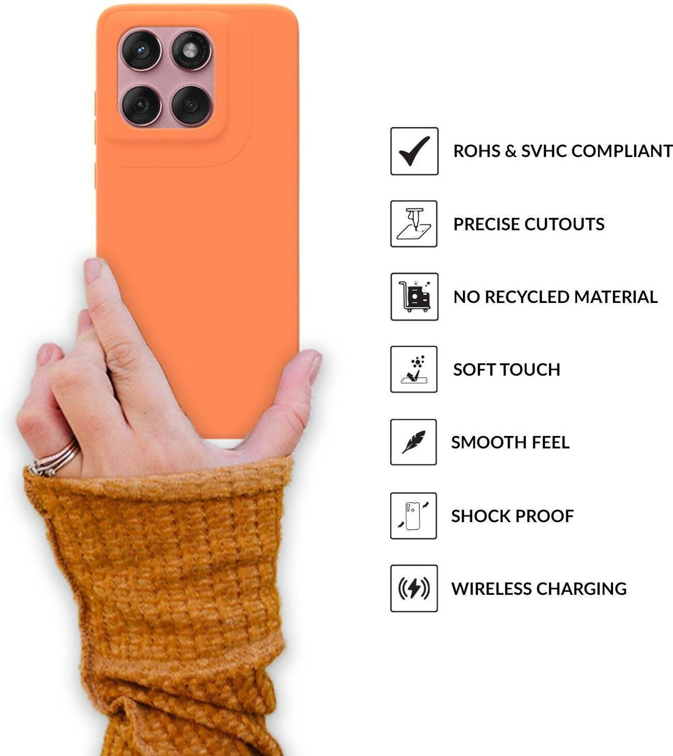 Image of Sprig Back Cover for MOTOROLA Edge 60 Fusion 5G, edge 60 Fusion 5G