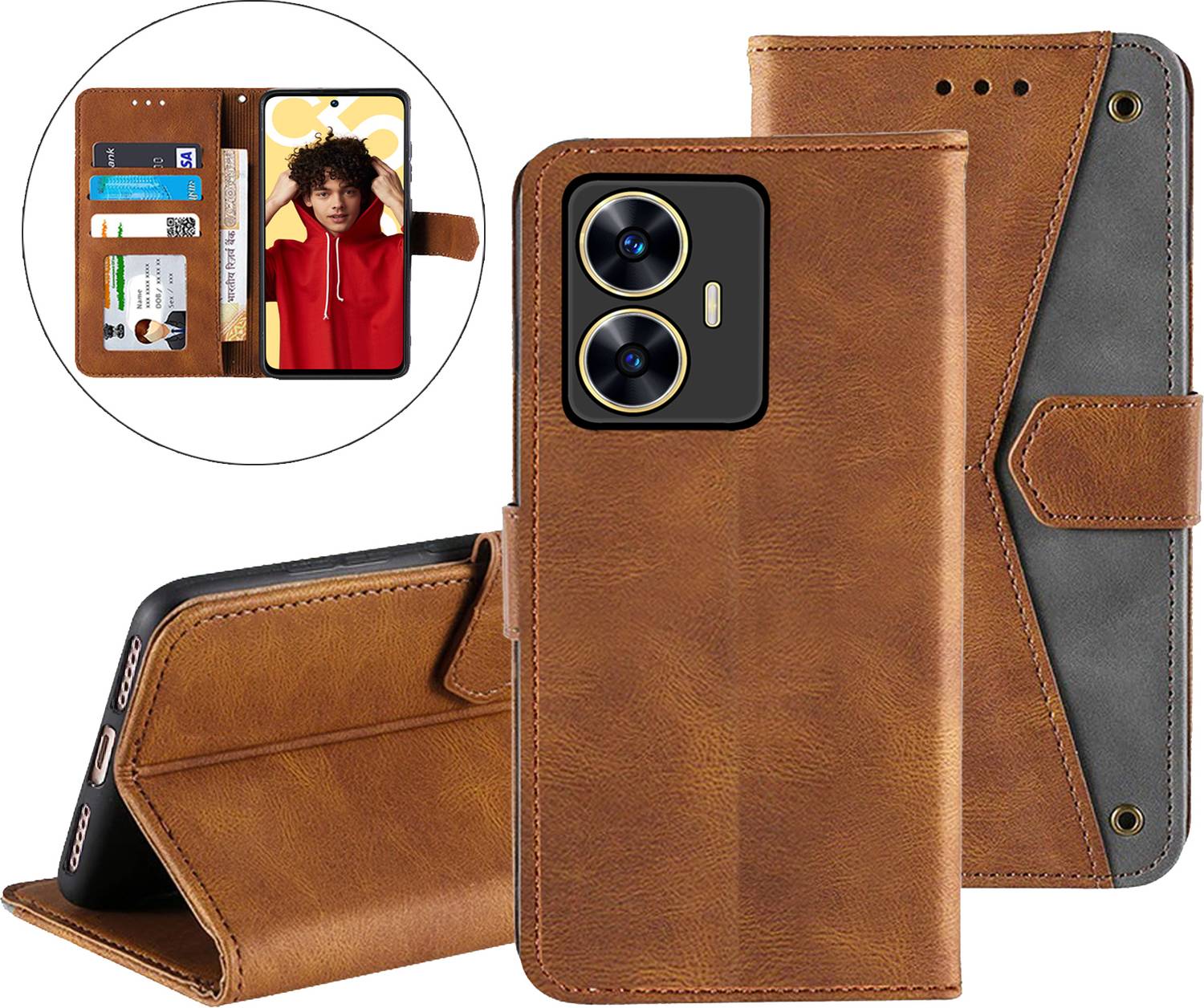 Autofocus Back Cover for Realme C55