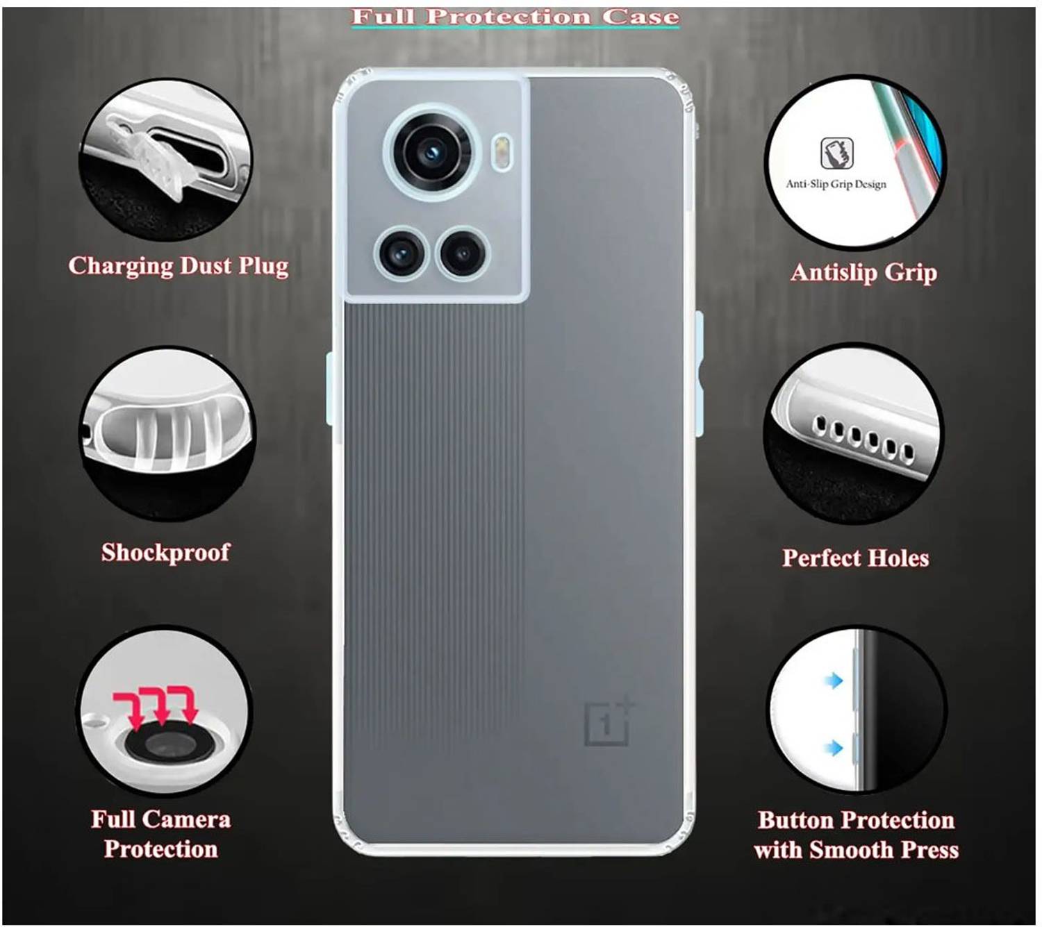 Casotec Back Cover for OnePlus 10R 5G - Image 2