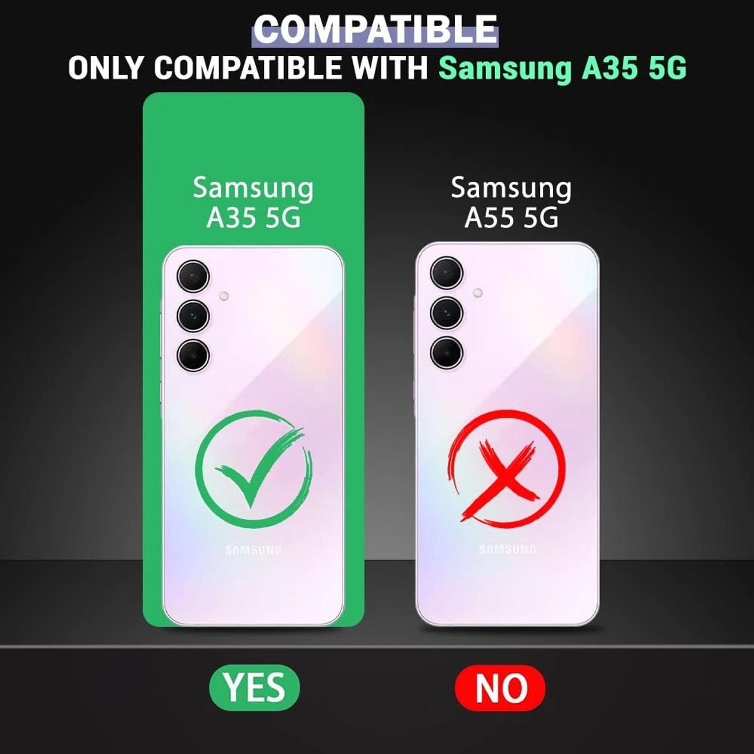Image of Caseroy Back Cover for SAMSUNG Galaxy A35 5G