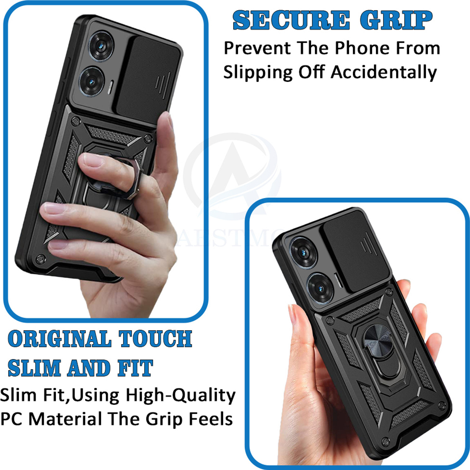 Image of KaseMast Back Cover for Moto Edge 50 Fusion Shock Proof