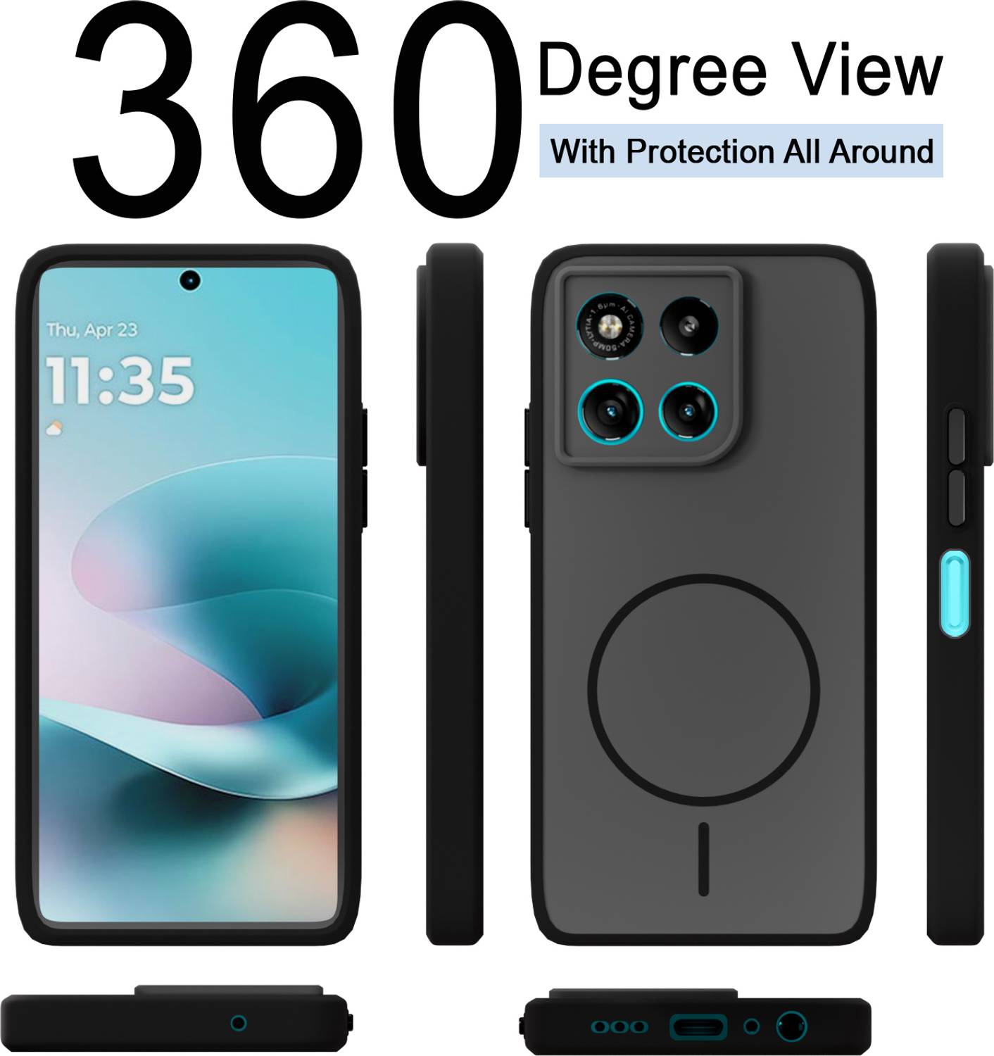 KartV Back Cover for Motorola G57 Power 5G - Image 5