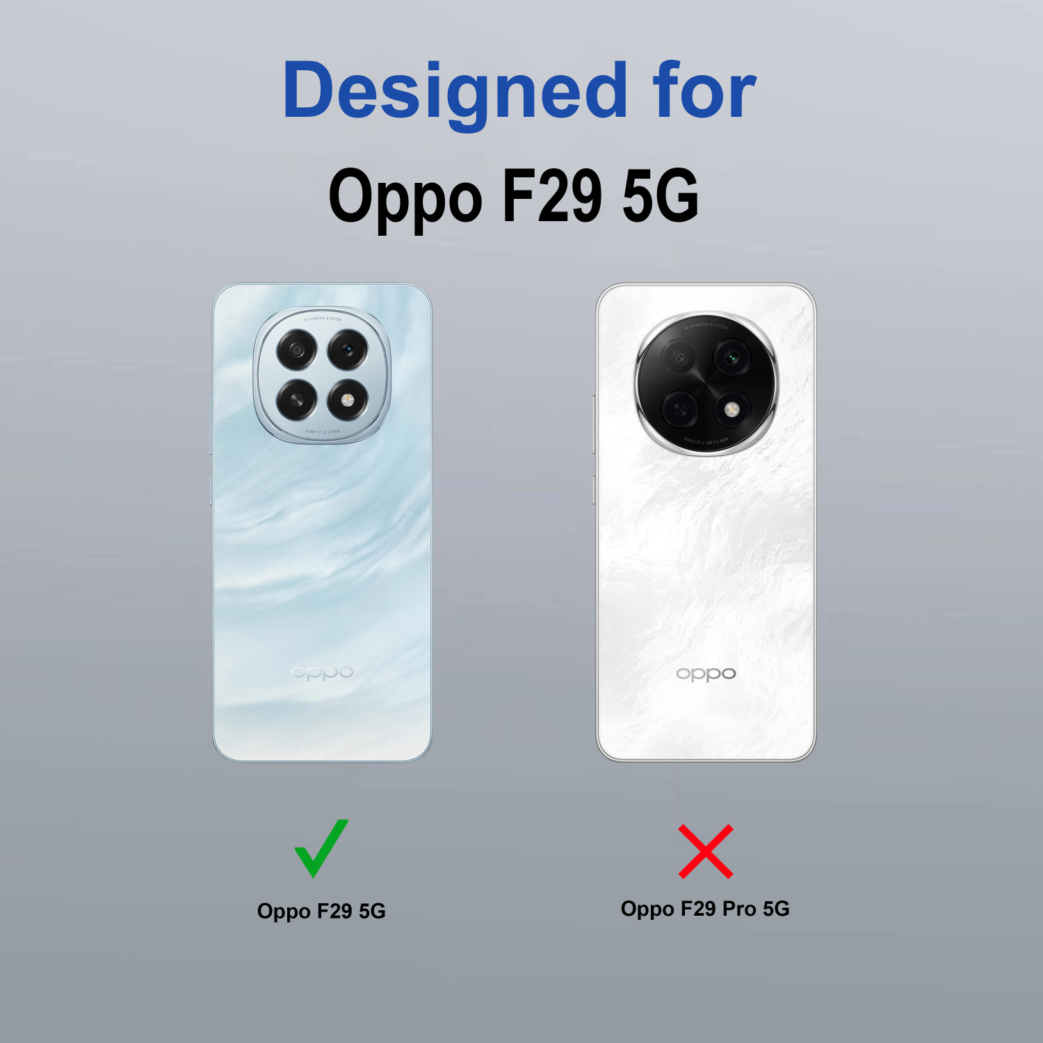 Image of Zapcase Back Cover for Oppo F29 5G