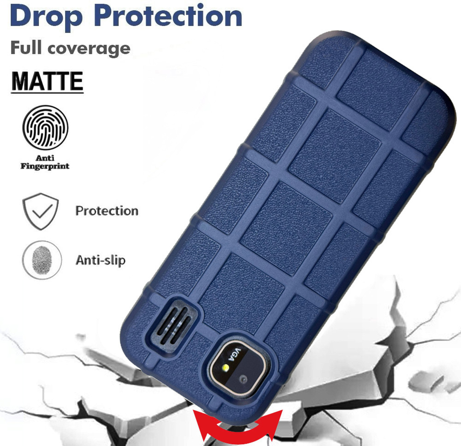 Image of Gizmofreaks Back Cover for Lava Gem 2025 Dual Sim Keypad Mobile Feature Phone