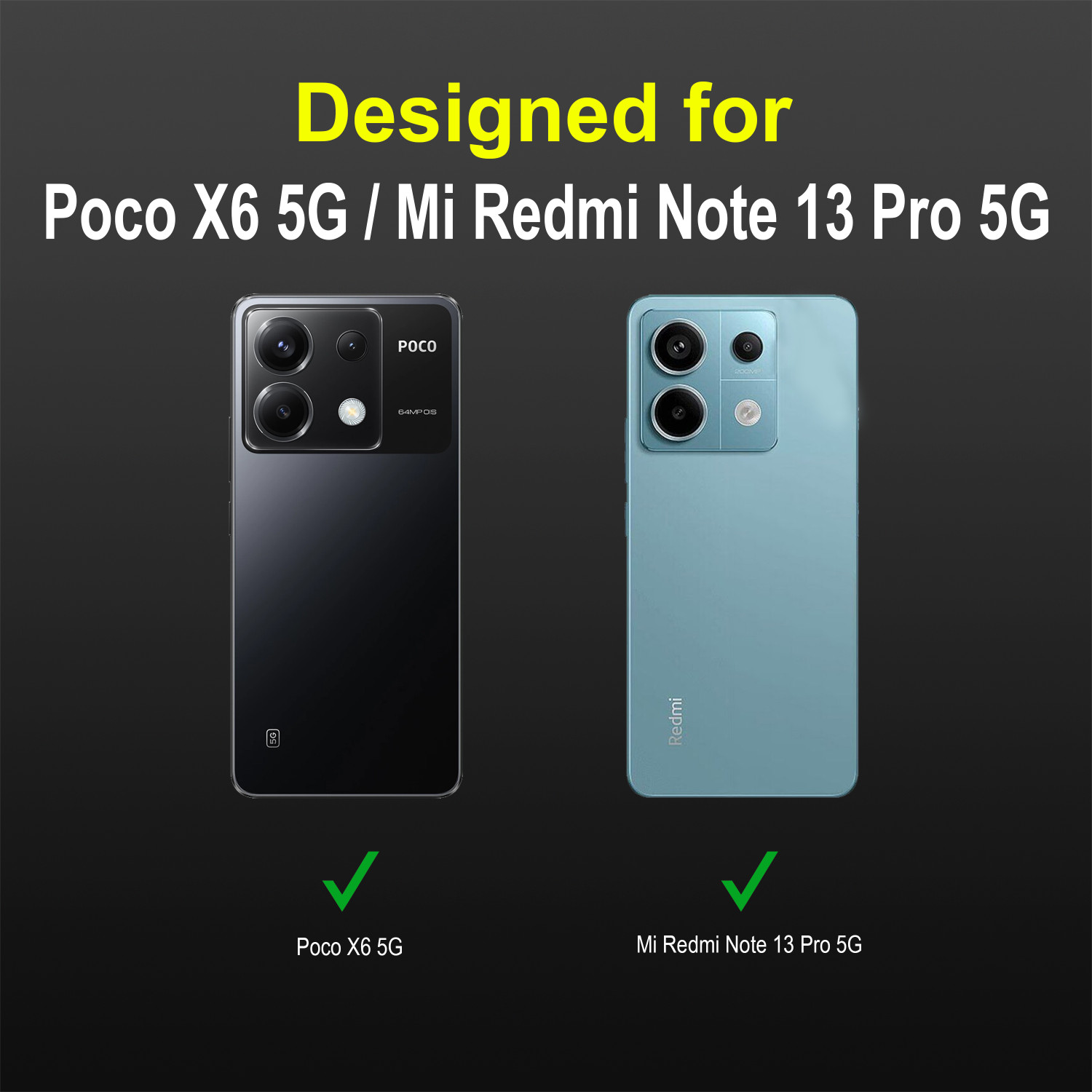 Image of GLOBAL NOMAD Back Cover for Poco X6 5G