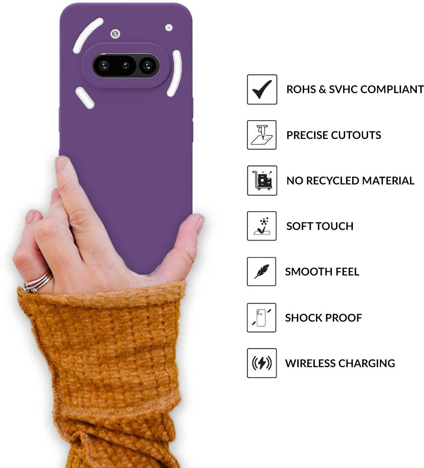 Image of Sprig Back Cover for Nothing Phone (3a) 5G, Nothing Phone 3a 5G