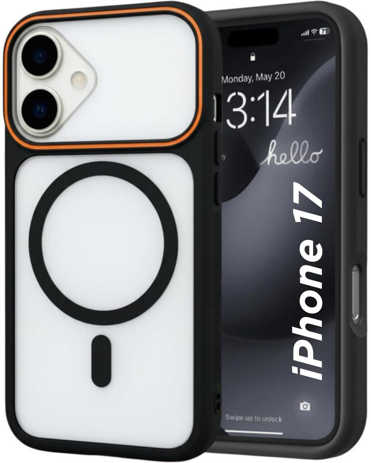 Image of AIBEX Back Cover for Apple iPhone 17 | Slim Shockproof Back Cover with Camera Lens Protection