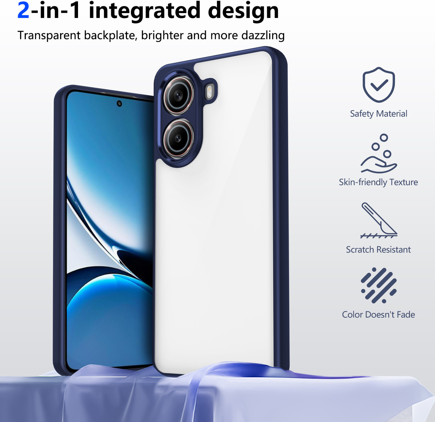 Image of KartV Back Cover for Poco X7 Pro 5G